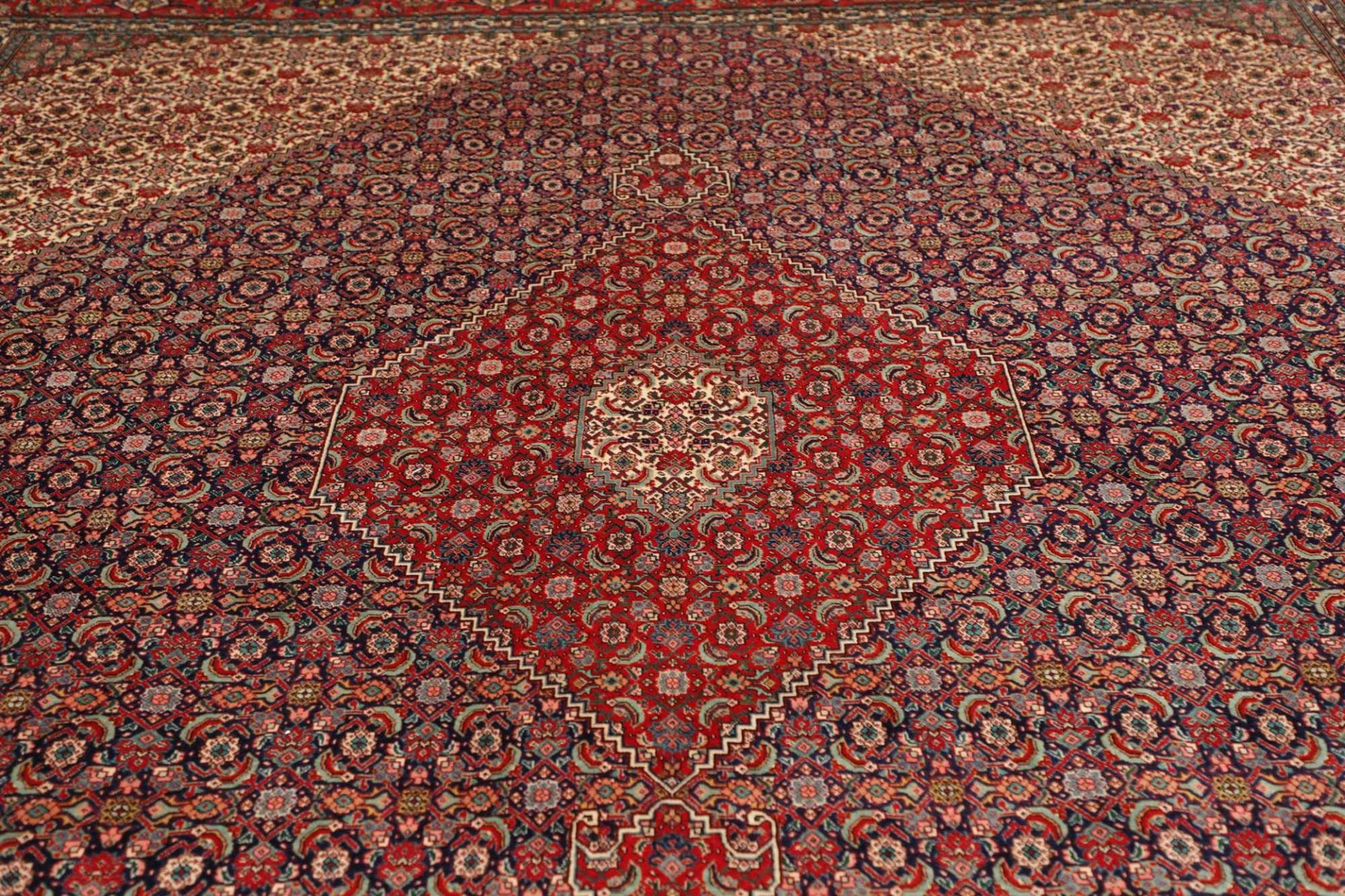 Handgeknüpfter Täbriz Perserteppich 306 × 383 cm