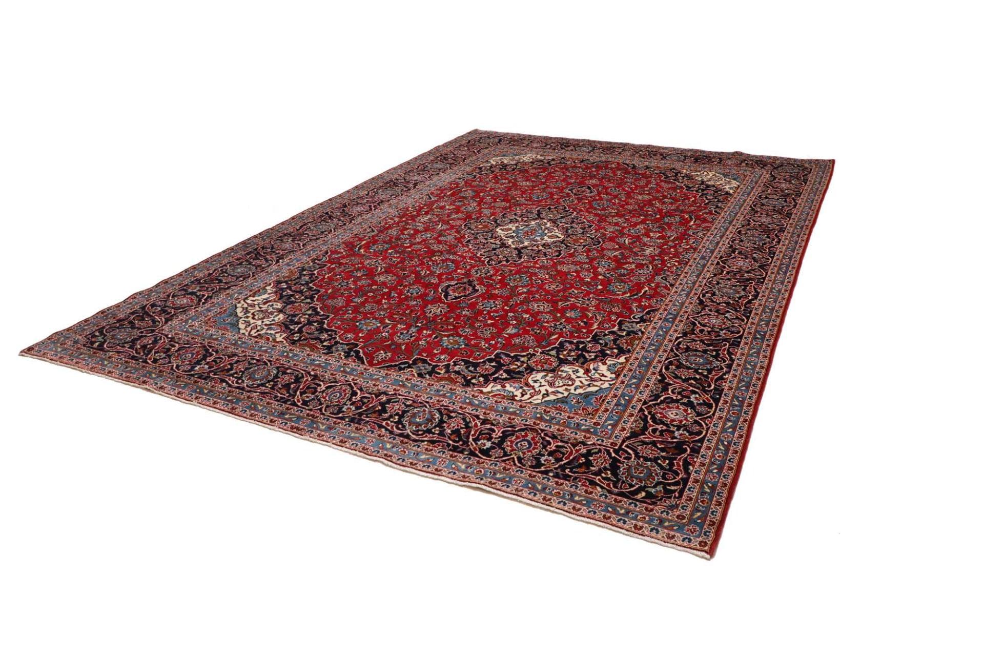 Handgeknüpfter Kashan Perserteppich 293 × 403 cm