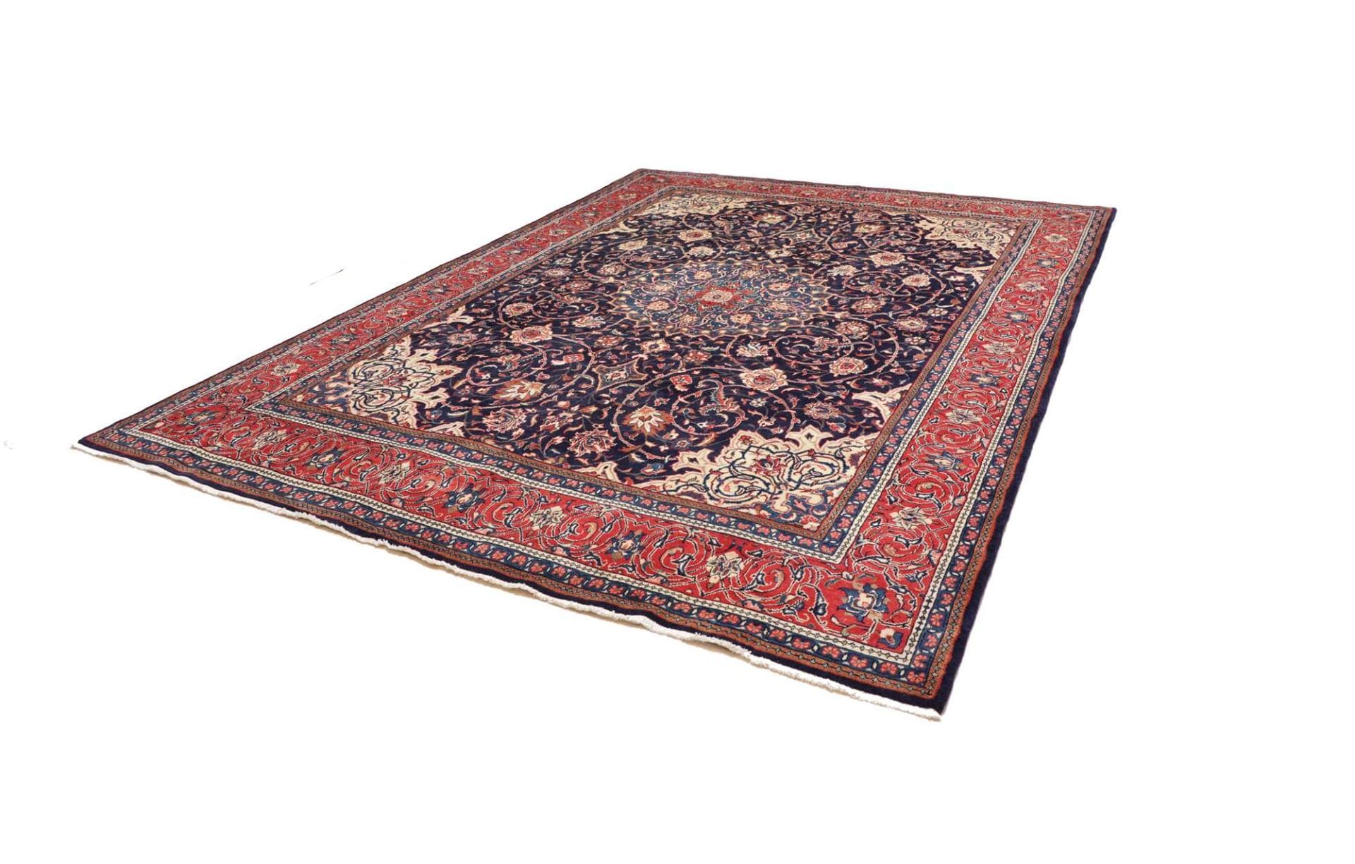 Sarough Farahan Perserteppich 303 × 395 cm aus Wolle, handgeknüpft