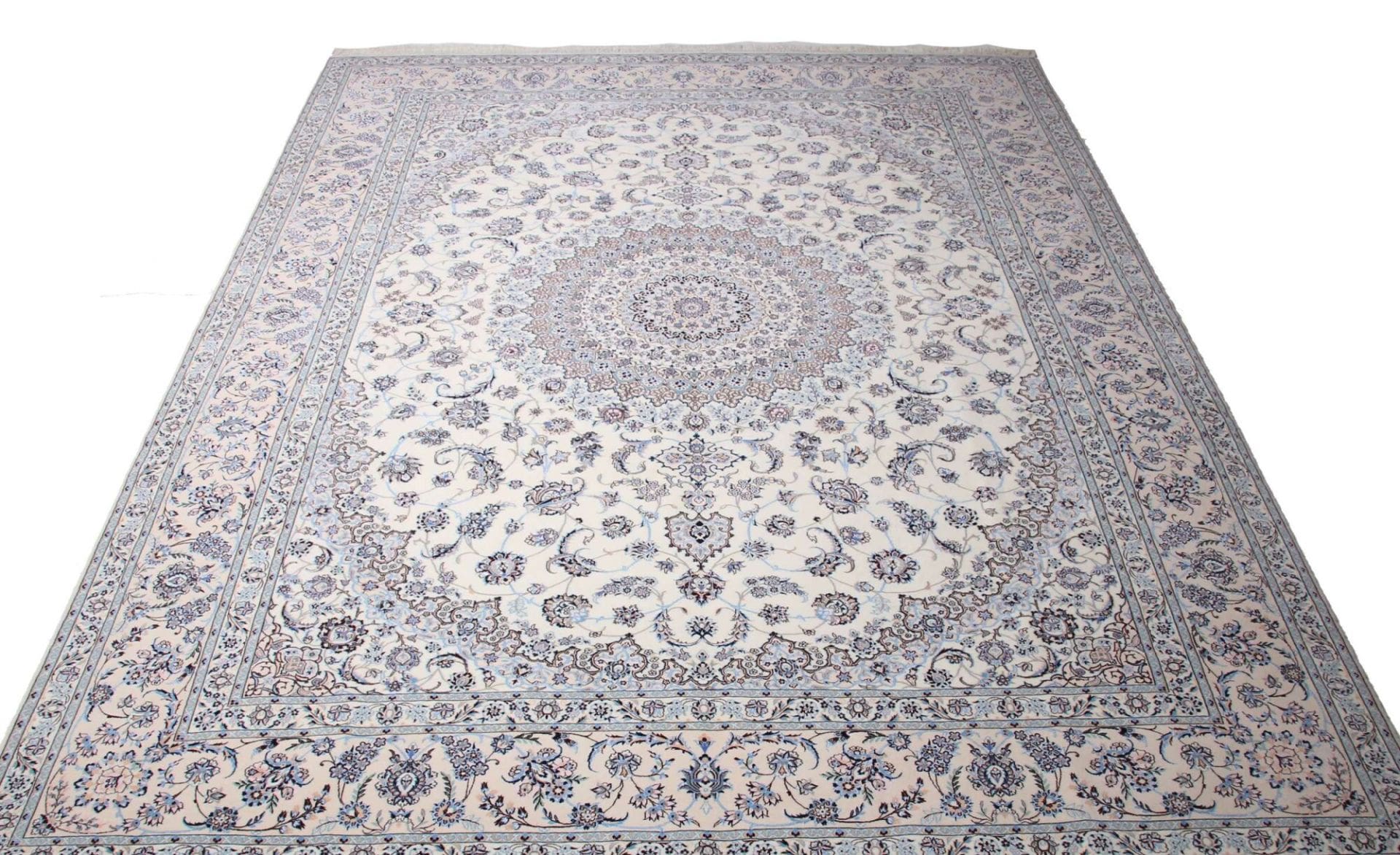 nain-teppich-305x408cm-florales-muster-schurwolle-handgeknupft-1 Handgeknüpfter Nain Perserteppich 305 × 408 cm
