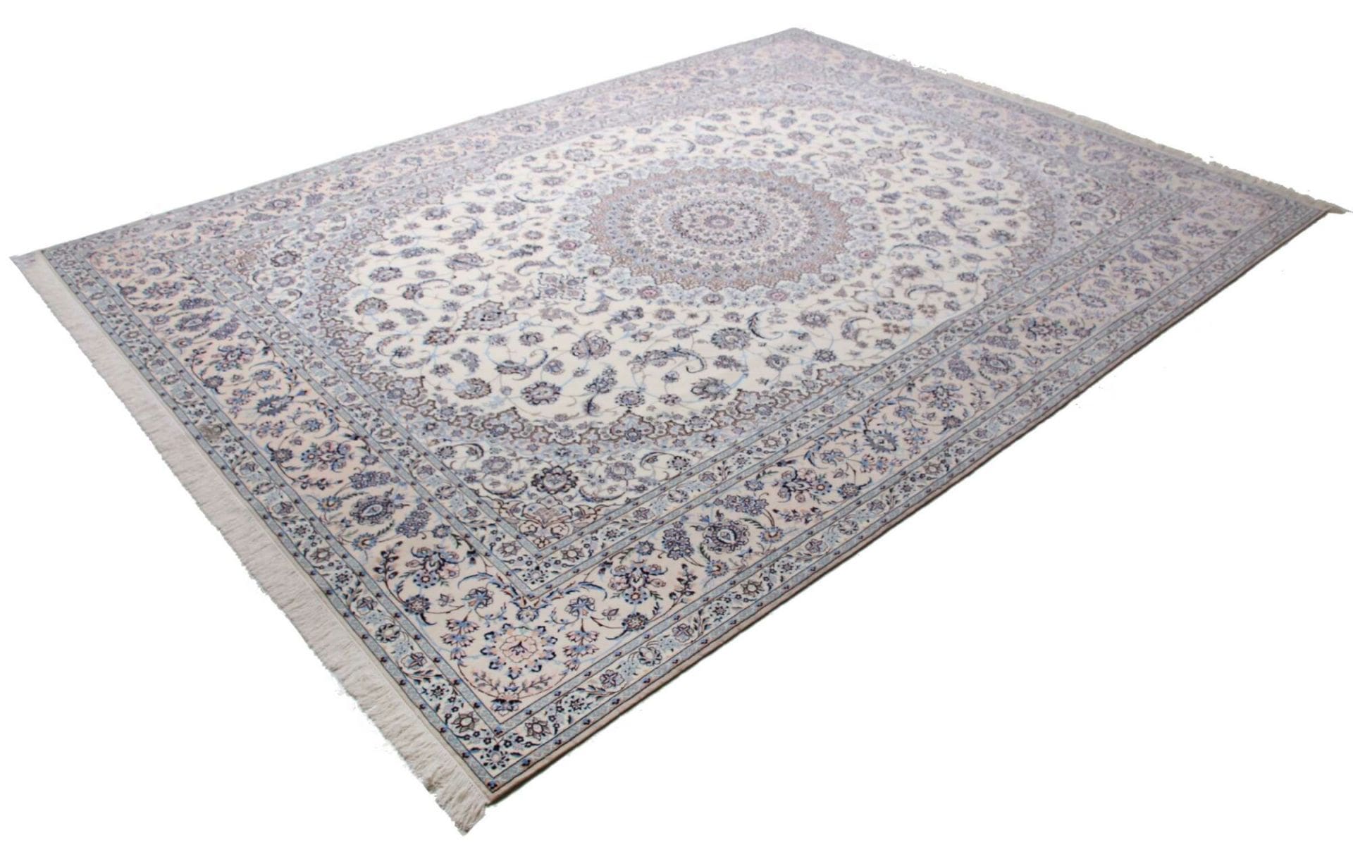 nain-teppich-305x408cm-florales-muster-schurwolle-handgeknupft-2 Handgeknüpfter Nain Perserteppich 305 × 408 cm