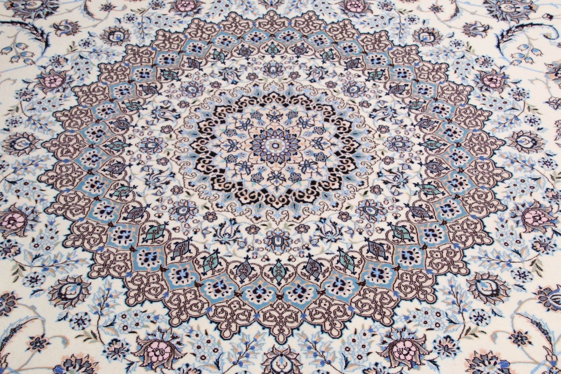 nain-teppich-305x408cm-florales-muster-schurwolle-handgeknupft-7 Handgeknüpfter Nain Perserteppich 305 × 408 cm