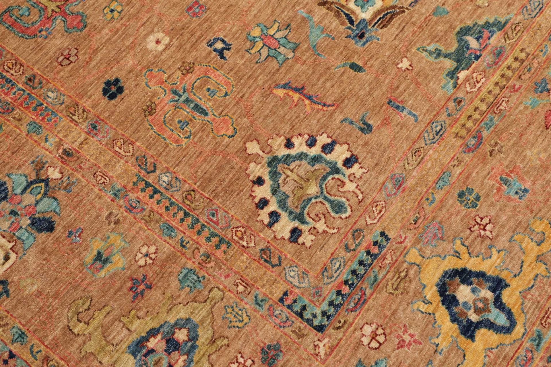 ziegler-teppich-310-x-428cm-aus-schurwolle-handgeknupft-orientteppich-5 Ziegler Orientteppich 310 × 428 cm aus Wolle, handgeknüpft