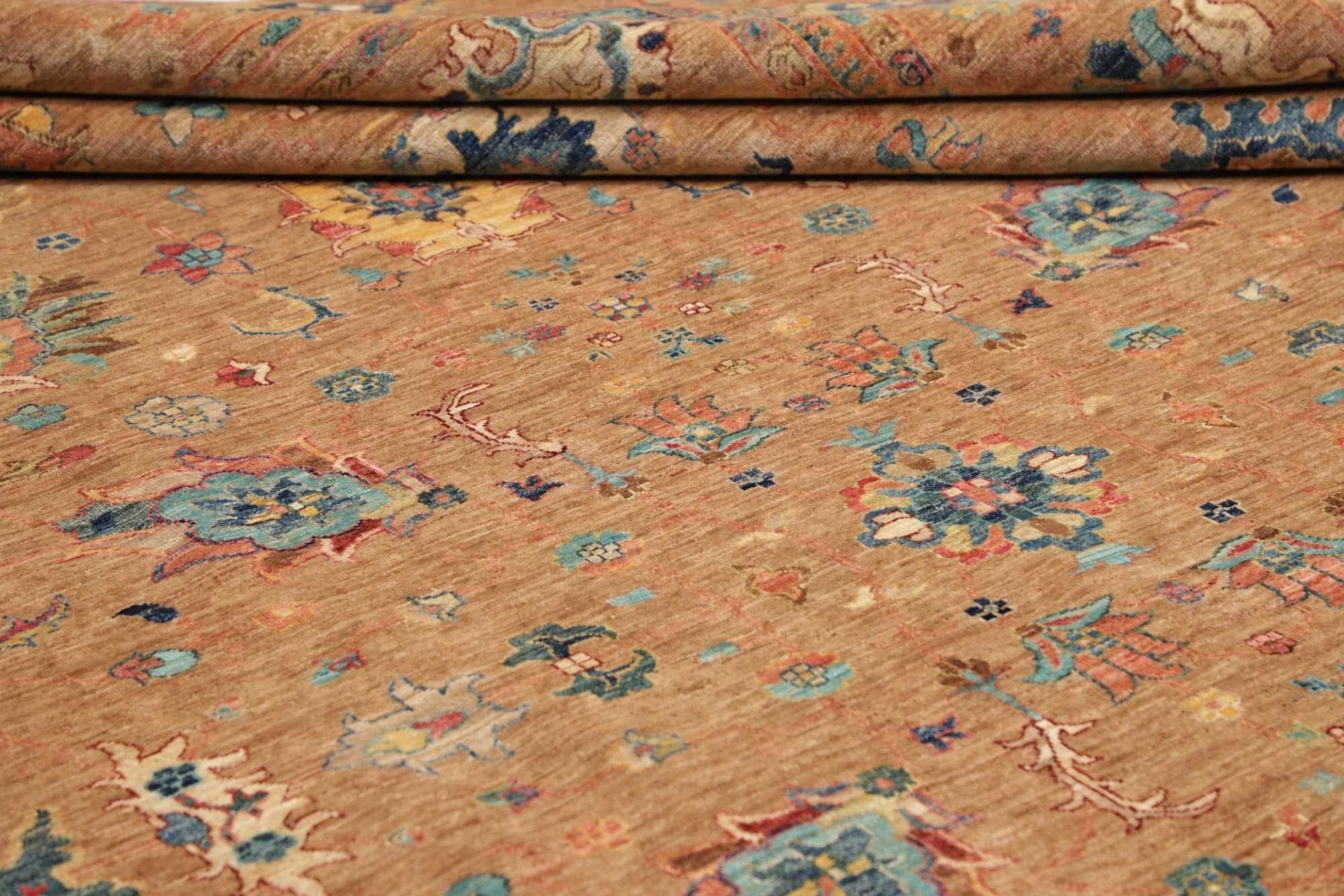ziegler-teppich-310-x-428cm-aus-schurwolle-handgeknupft-orientteppich-9 Ziegler Orientteppich 310 × 428 cm aus Wolle, handgeknüpft