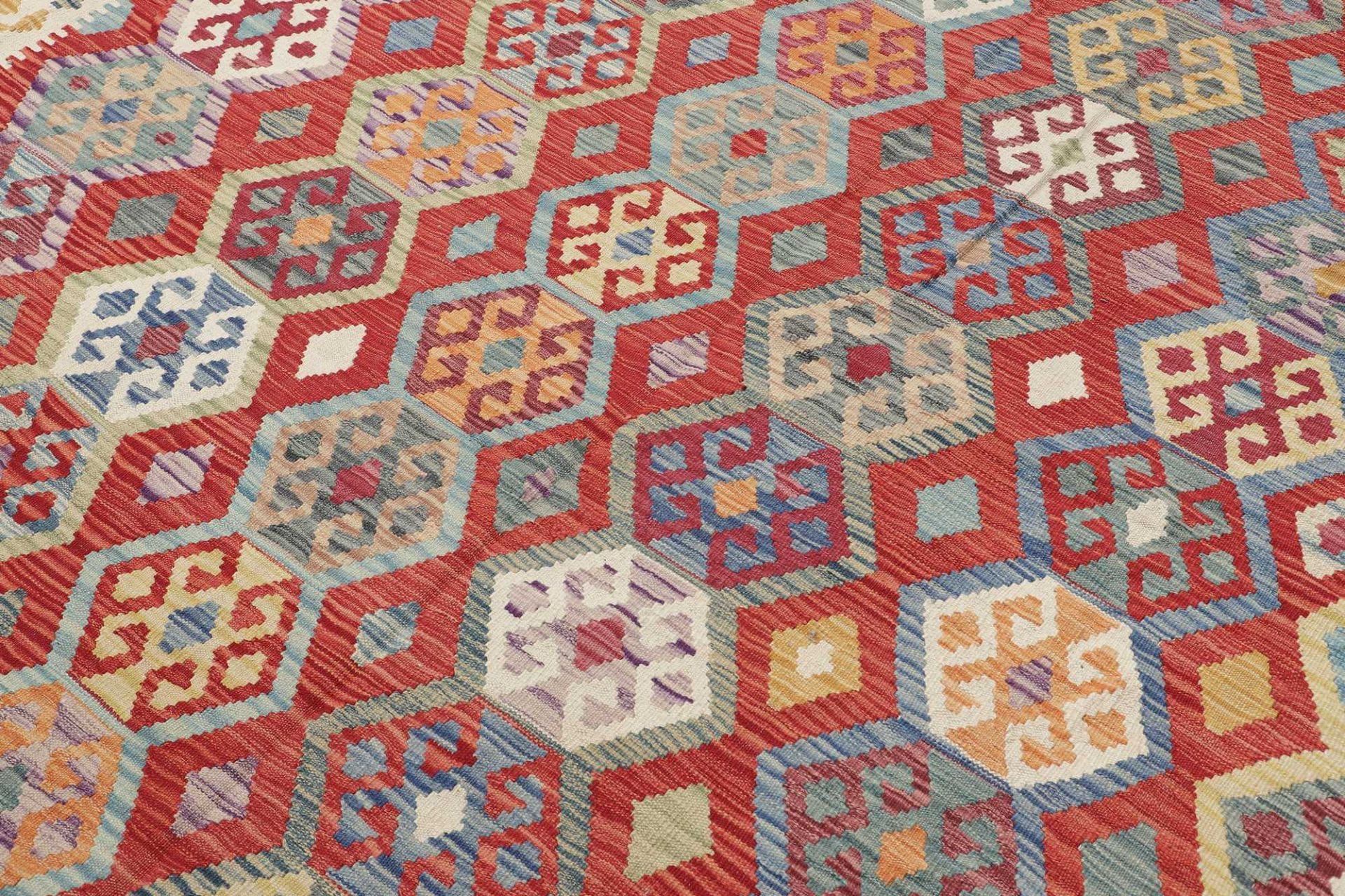Handgewebter Kelim 417 × 595 cm