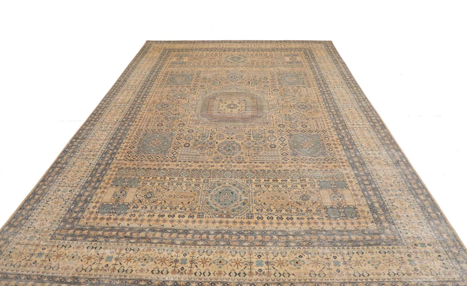 Handgeknüpfter Mamluk Orientteppich, 249 × 346 cm, Wolle