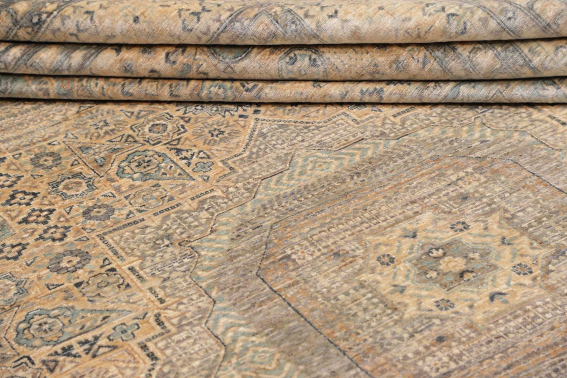 Handgeknüpfter Mamluk Orientteppich, 249 × 346 cm, Wolle