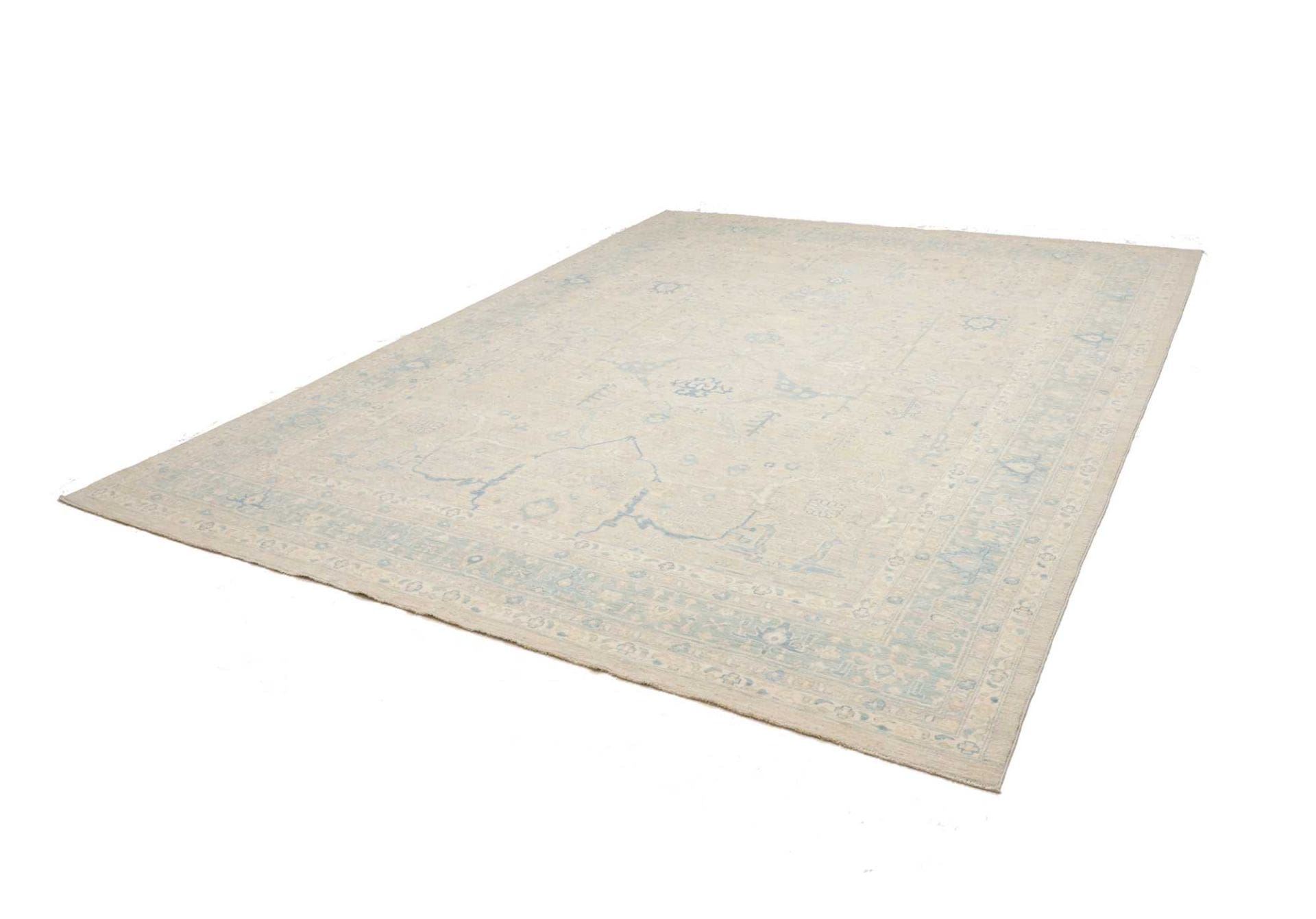 Ziegler Orientteppich 277 × 359 cm aus Wolle, handgeknüpft