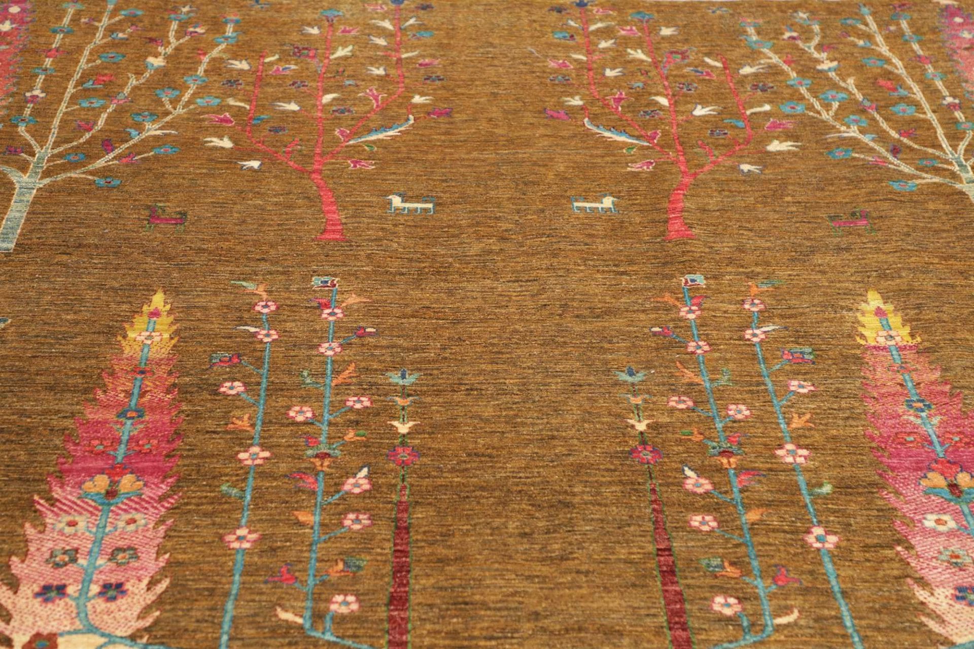 Handgeknüpfter Samarkand Orientteppich, 249 × 330 cm, Wolle