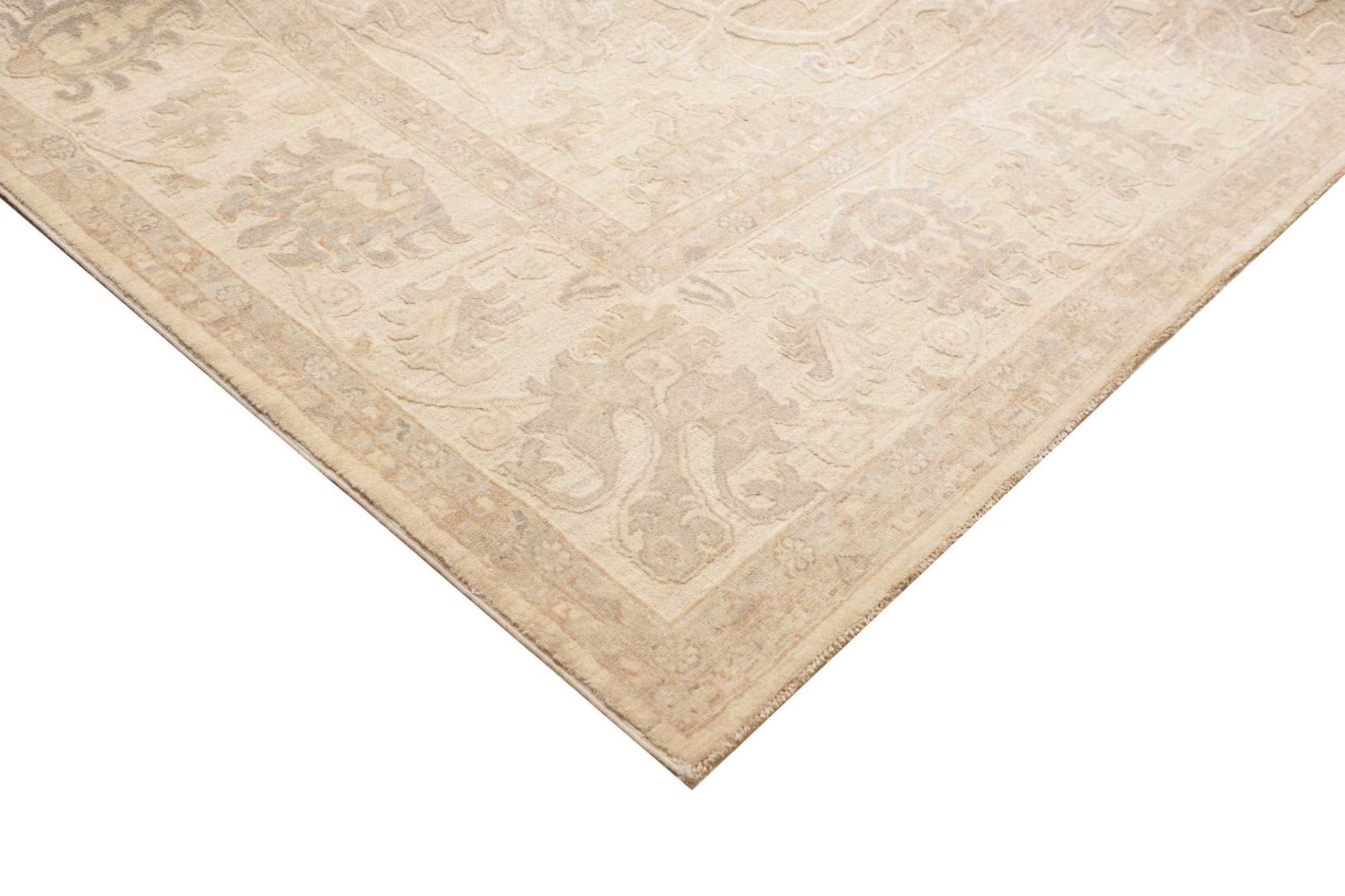ziegler-teppich-307-x-424cm-aus-schurwolle-handgeknupft-orientteppich-4 Ziegler Orientteppich 307 × 424 cm aus Wolle, handgeknüpft