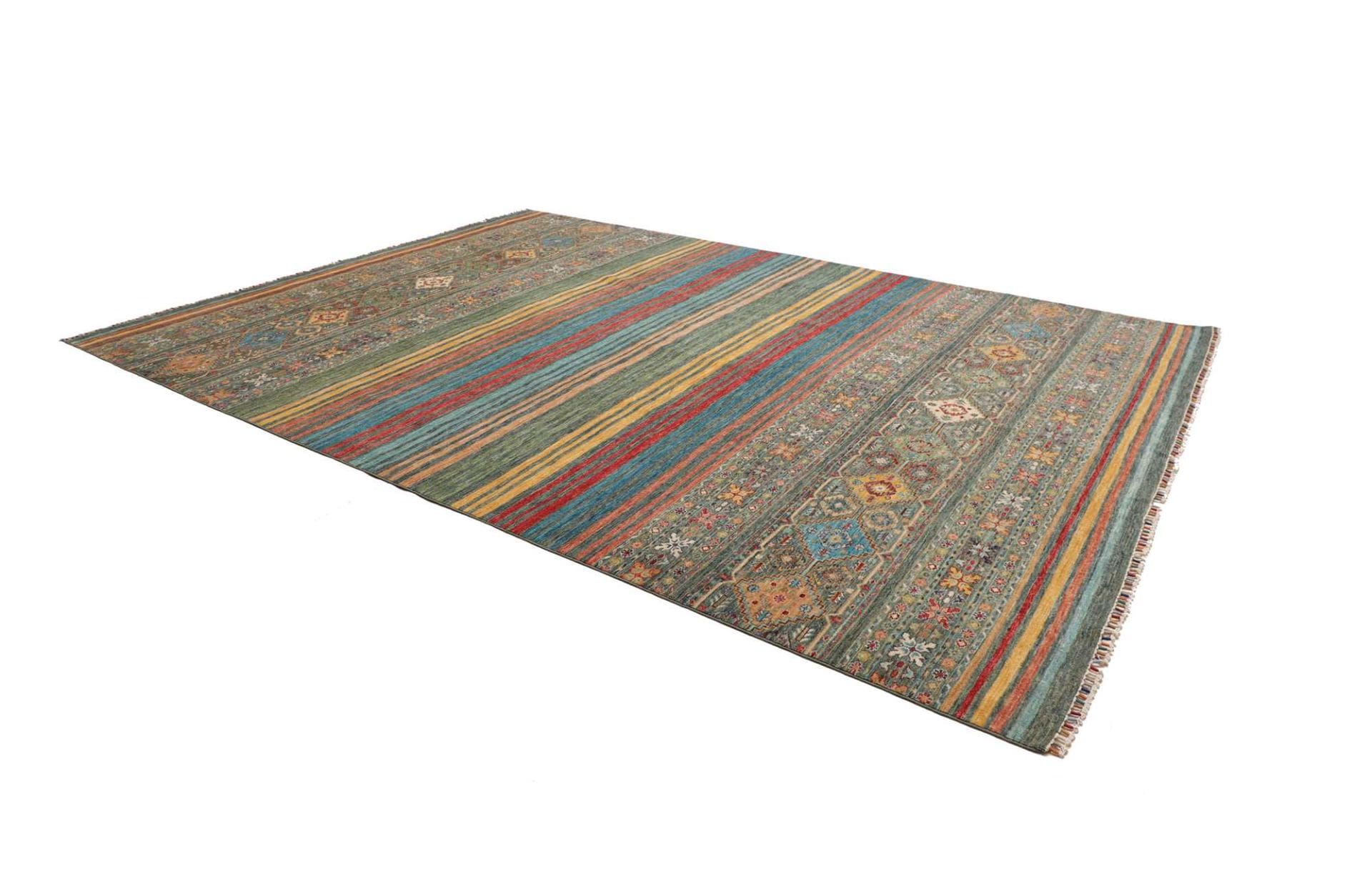 Samarkand Orientteppich 279 × 378 cm aus Wolle, handgeknüpft