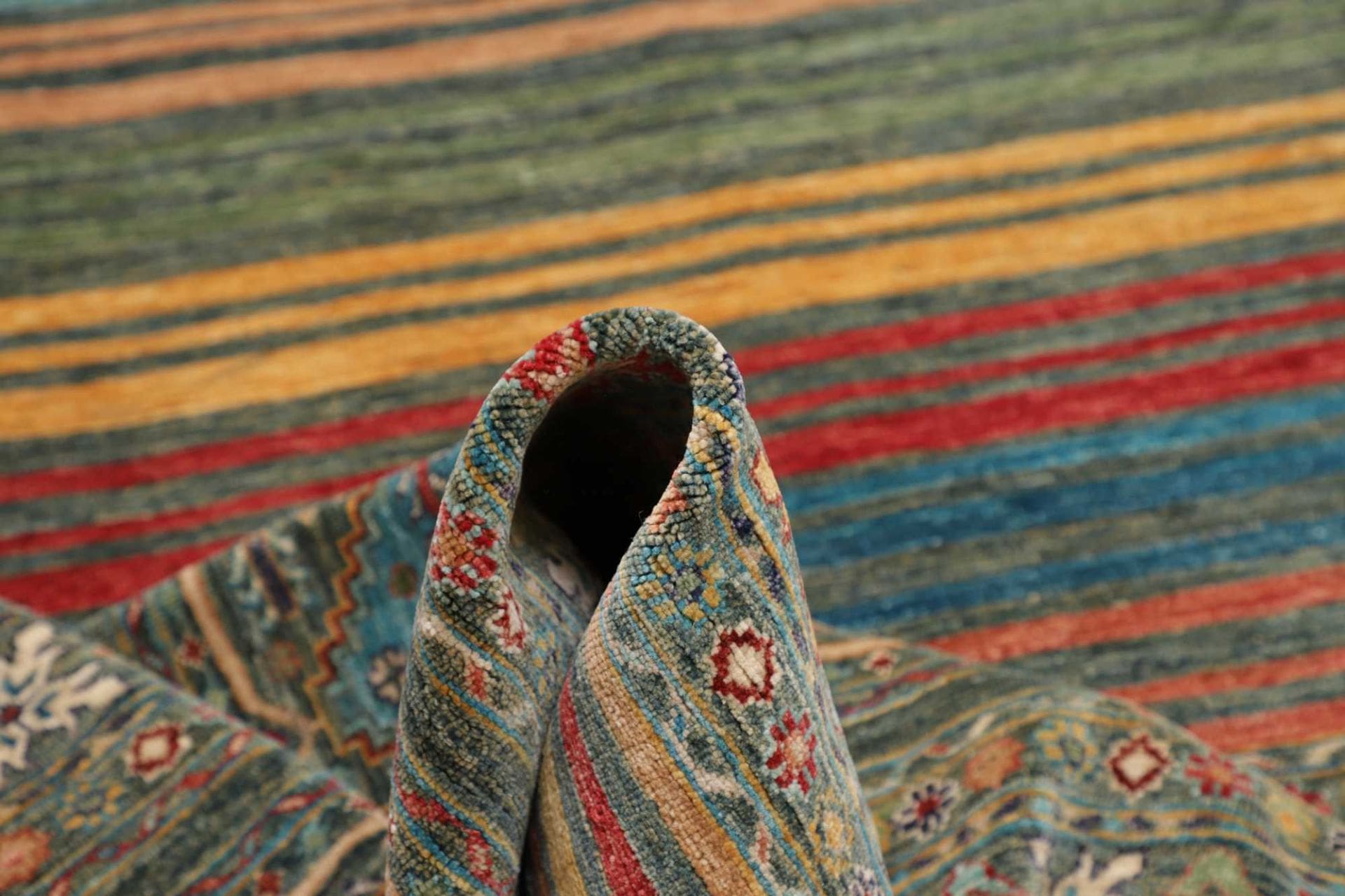 Samarkand Orientteppich 279 × 378 cm aus Wolle, handgeknüpft
