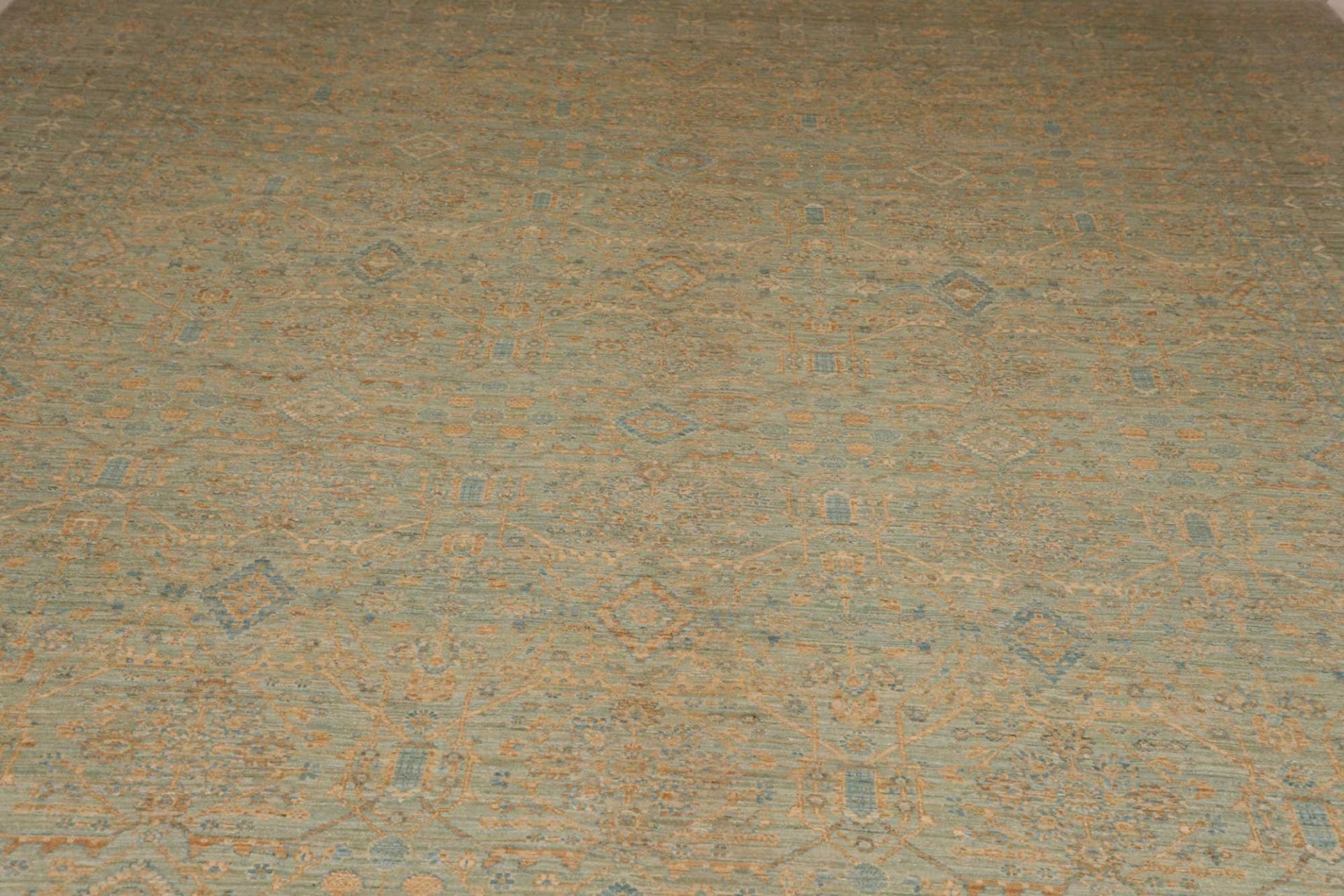 ziegler-orientteppich-303-x-408-cm-handgeknupft-schurwolle-7 Ziegler Orientteppich 303 × 408 cm aus Wolle, handgeknüpft