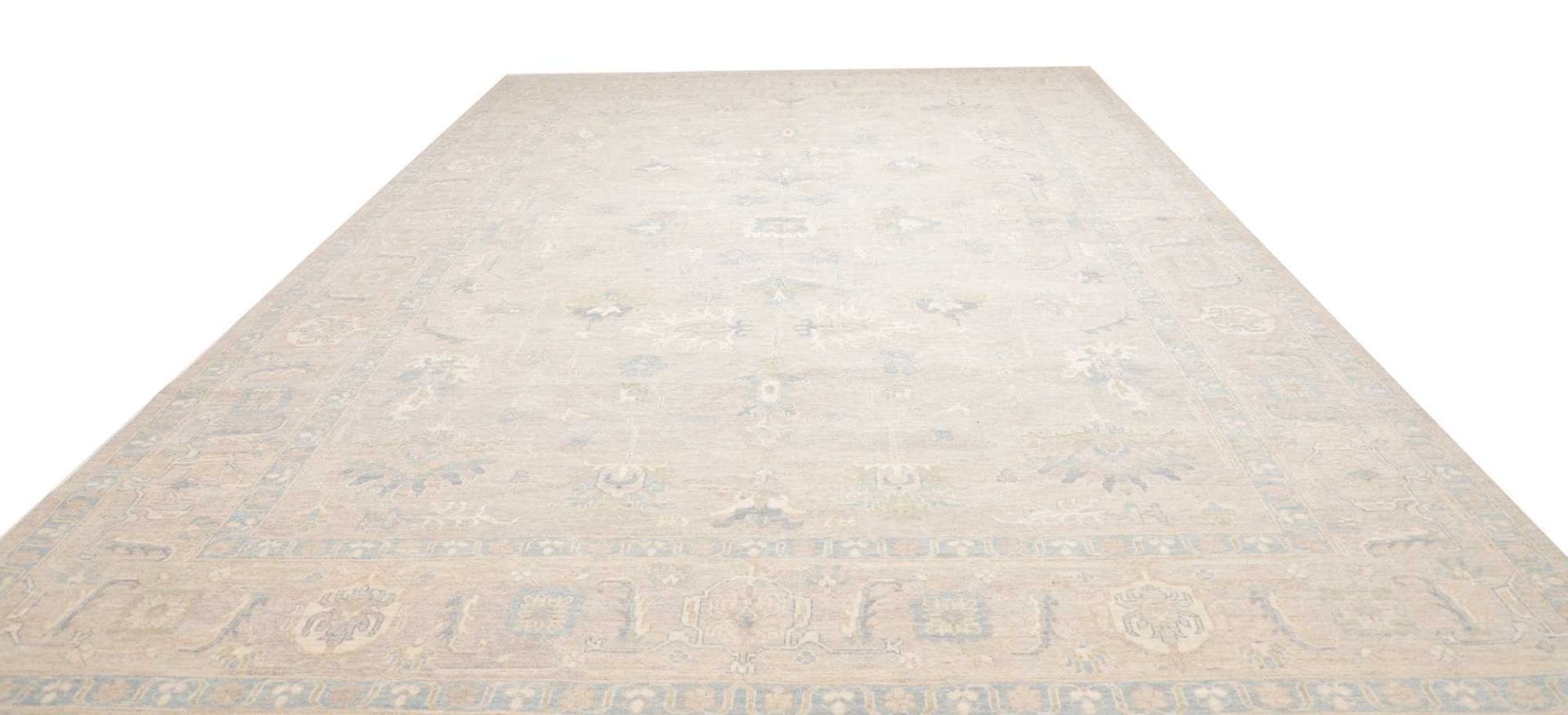ziegler-teppich-311-x-410cm-schurwolle-handgeknupft-orientteppich-3 Handgeknüpfter Ziegler Orientteppich, 311 × 410 cm, Wolle