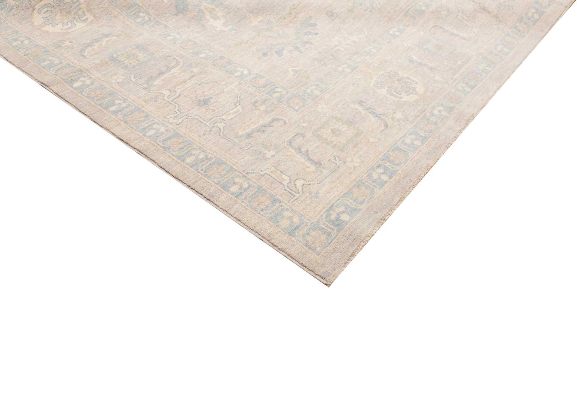 ziegler-teppich-311-x-410cm-schurwolle-handgeknupft-orientteppich-4 Handgeknüpfter Ziegler Orientteppich, 311 × 410 cm, Wolle