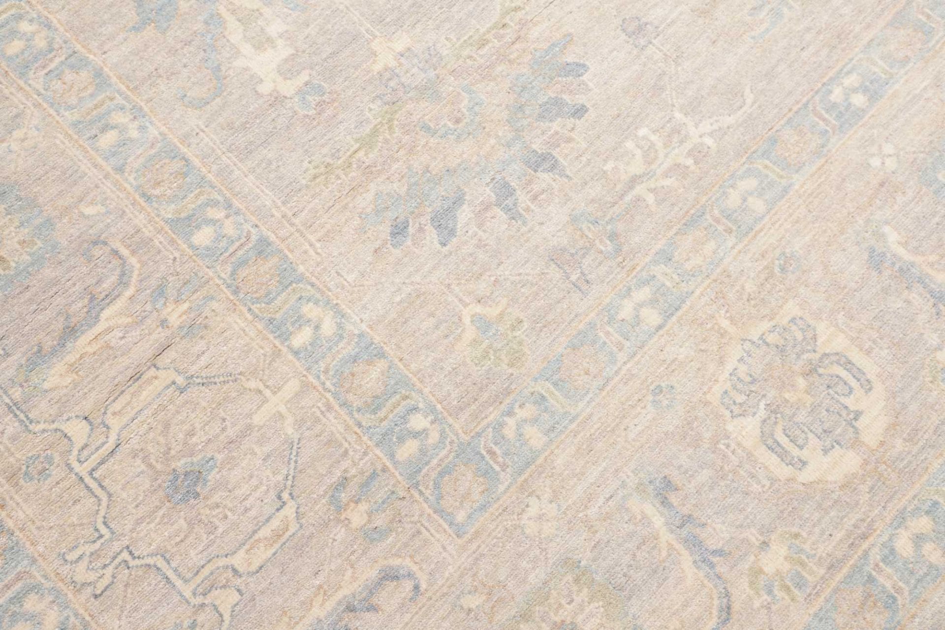 ziegler-teppich-311-x-410cm-schurwolle-handgeknupft-orientteppich-5 Handgeknüpfter Ziegler Orientteppich, 311 × 410 cm, Wolle