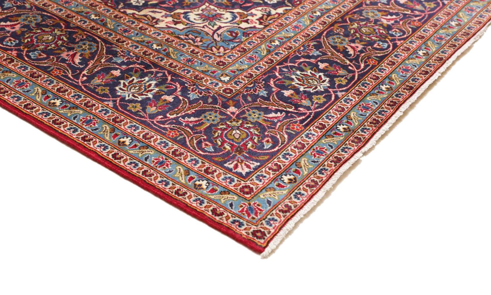 Handgeknüpfter Kashan Perserteppich 253 × 360 cm