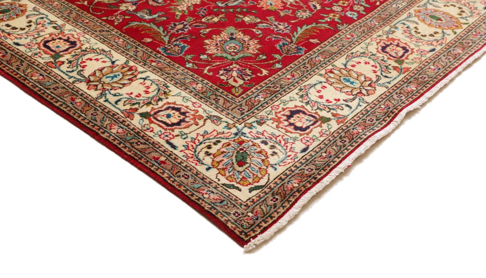 Handgeknüpfter Täbriz Perserteppich 245 × 343 cm
