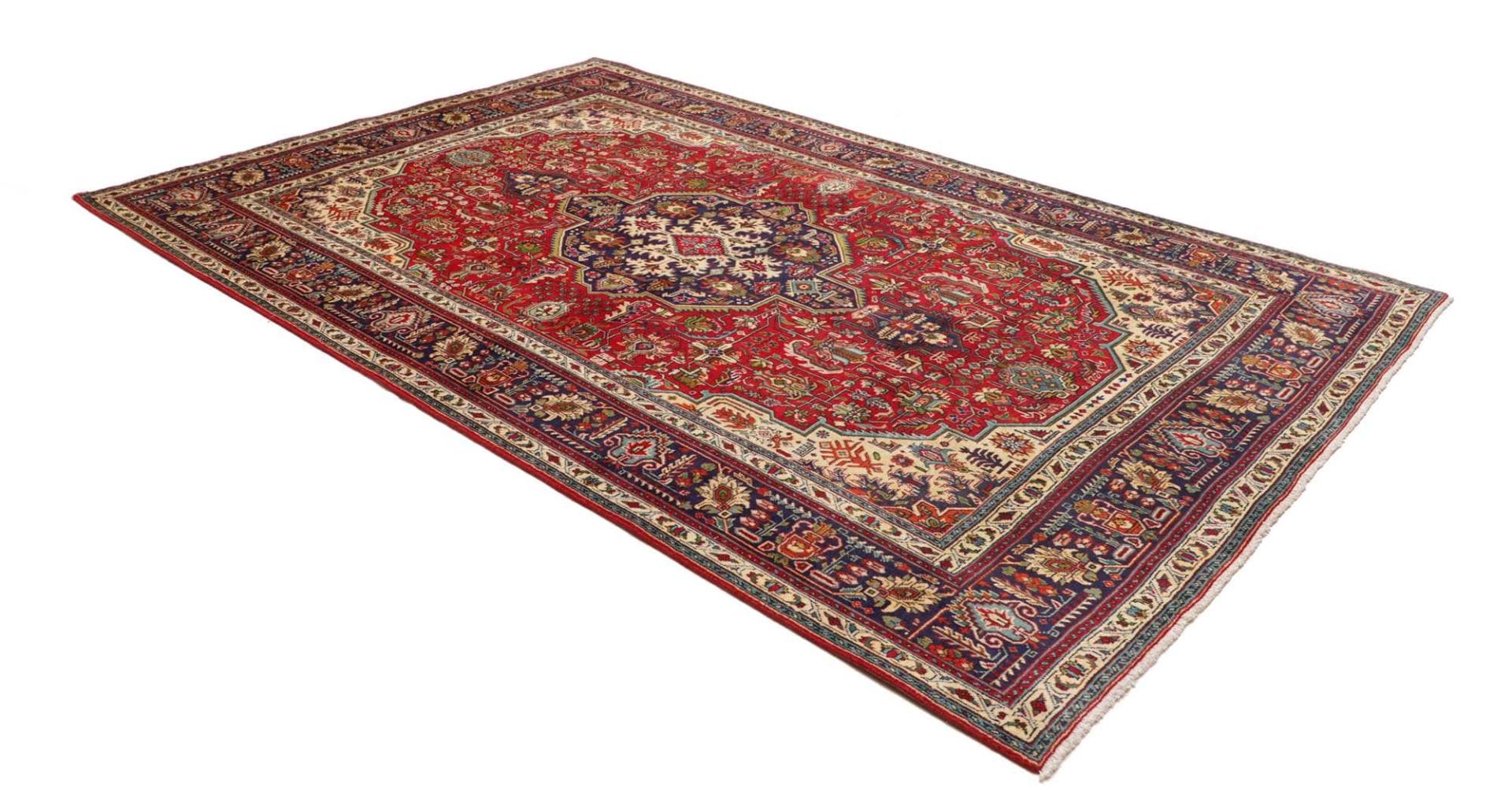 Handgeknüpfter Täbriz Perserteppich 203 × 303 cm