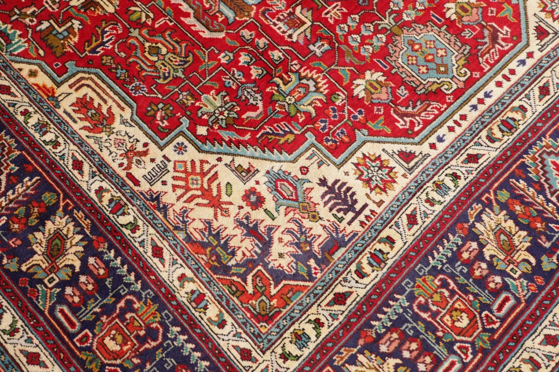 Handgeknüpfter Täbriz Perserteppich 203 × 303 cm