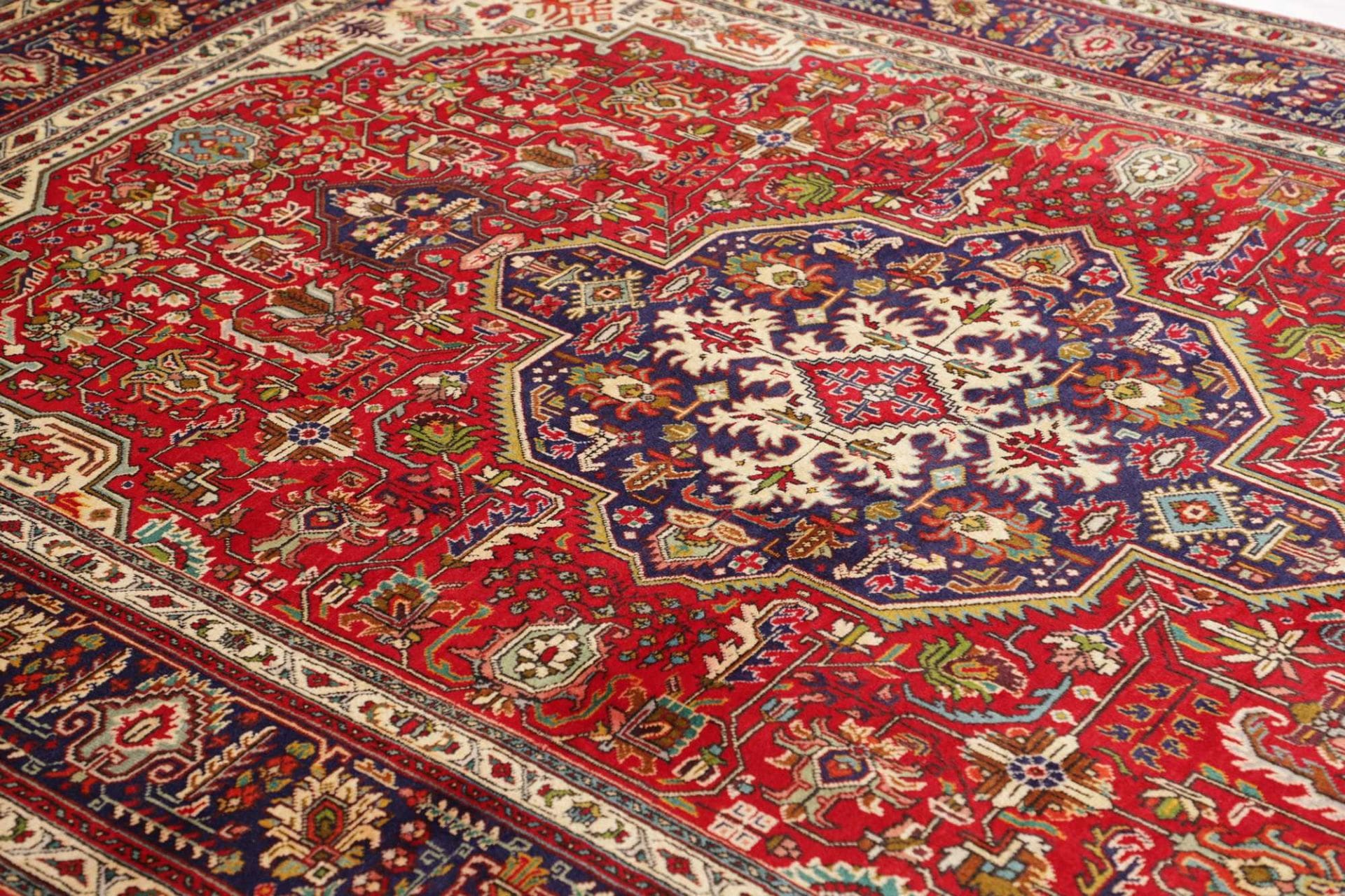 Handgeknüpfter Täbriz Perserteppich 203 × 303 cm