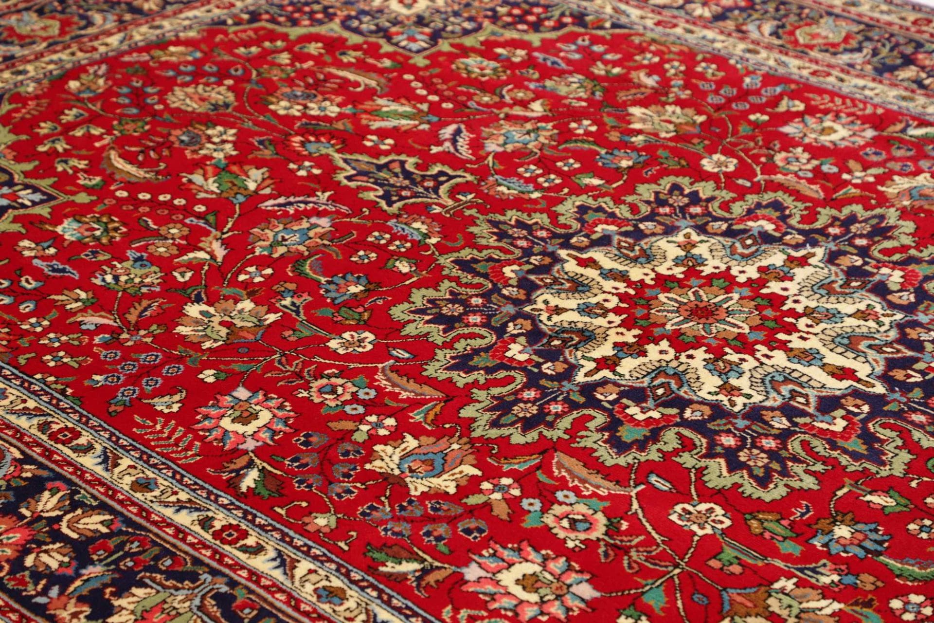 Täbriz Perserteppich aus Iran, 203 × 300 cm