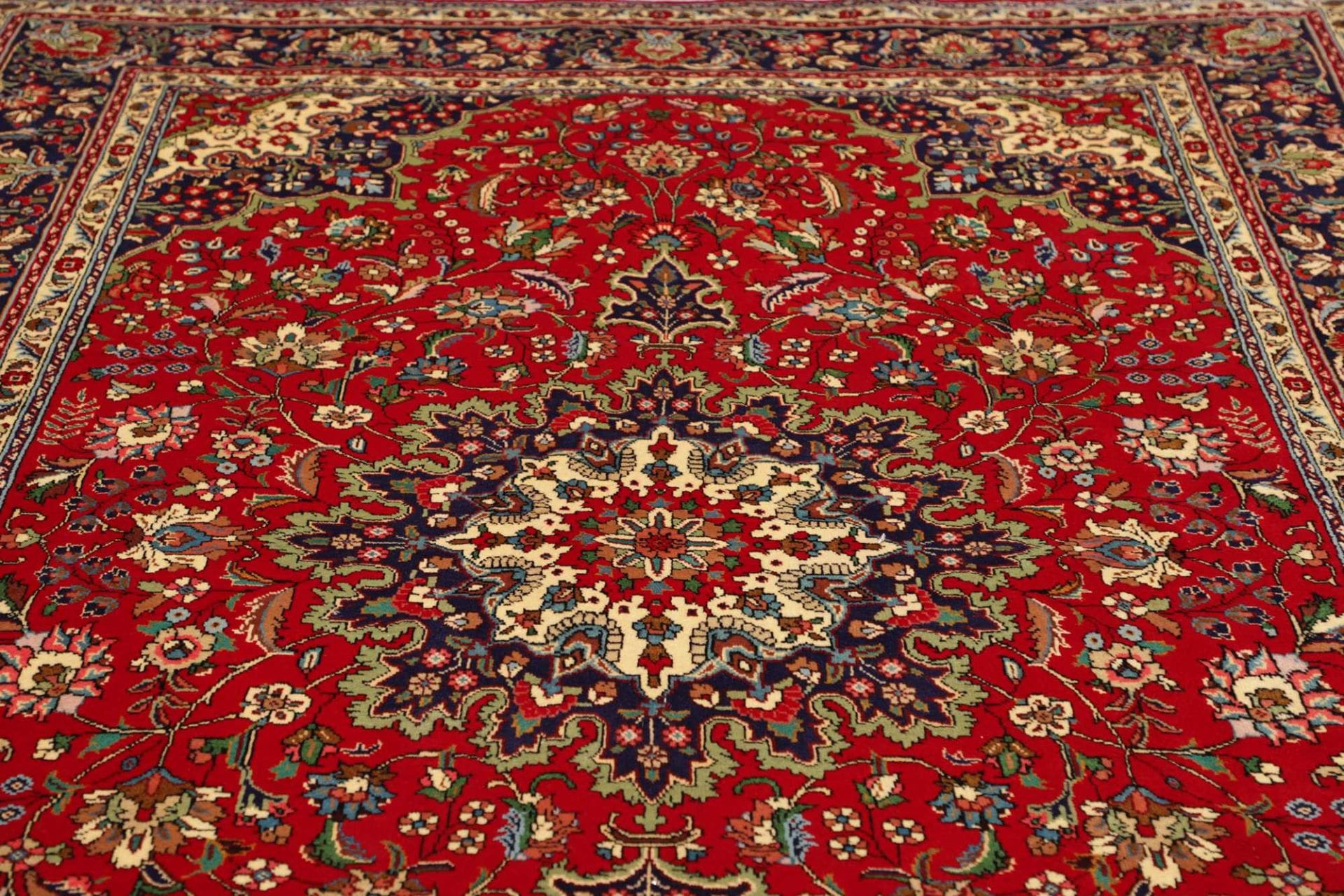 Täbriz Perserteppich aus Iran, 203 × 300 cm