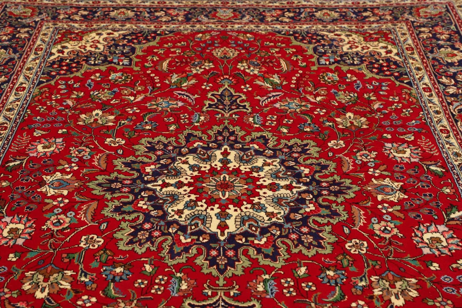Täbriz Perserteppich aus Iran, 203 × 300 cm