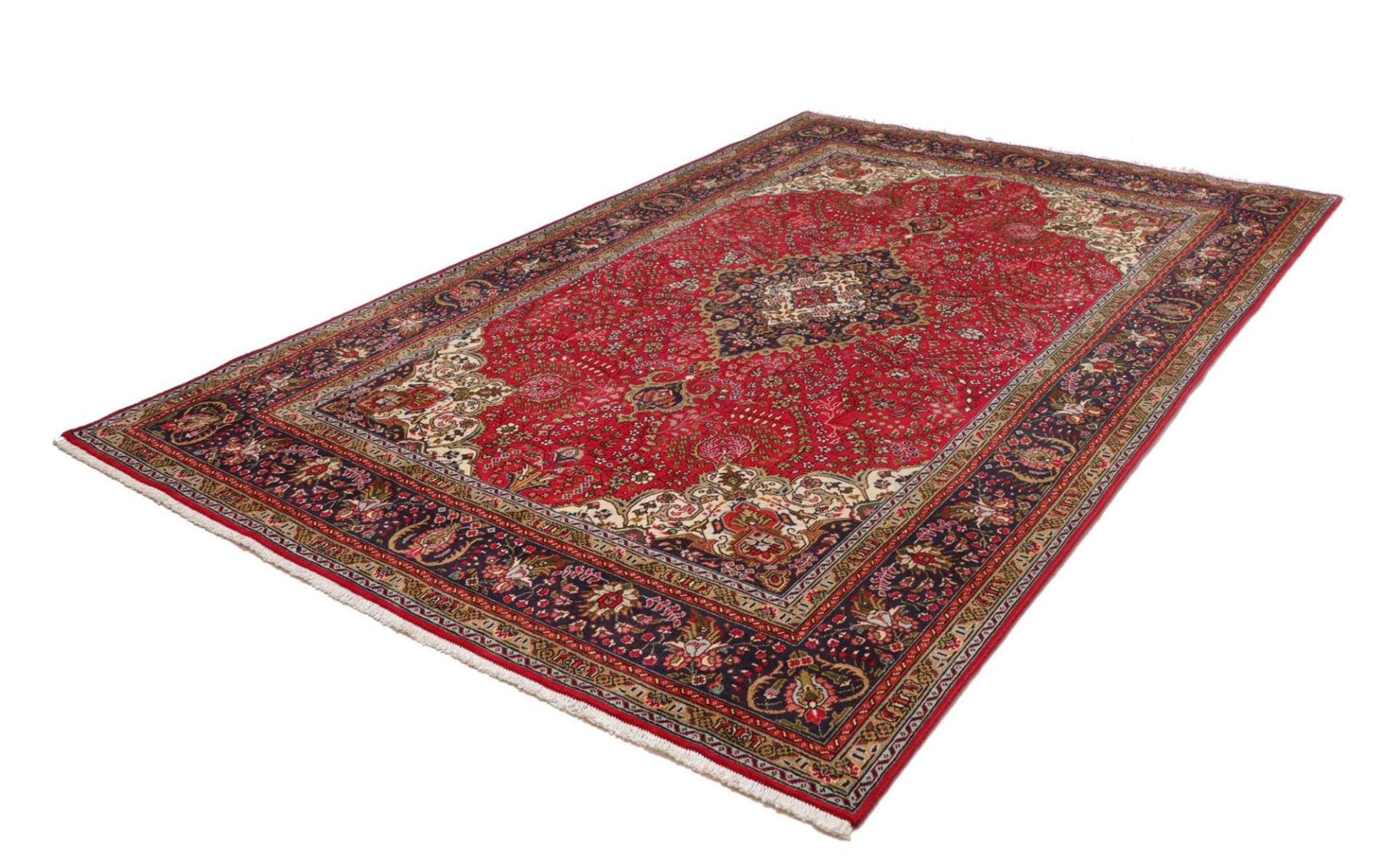 Handgeknüpfter Täbriz Perserteppich 205 × 303 cm