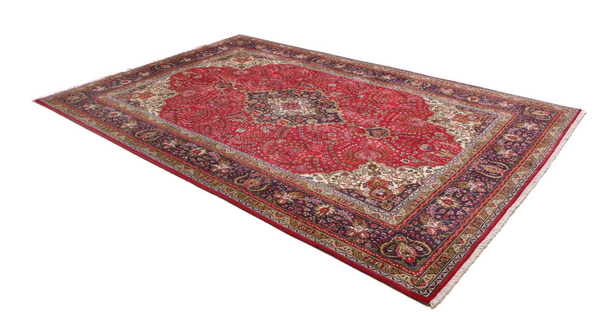 Handgeknüpfter Täbriz Perserteppich 205 × 303 cm