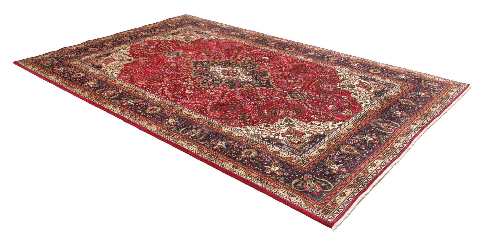 Täbriz Perserteppich 203 × 300 cm aus Wolle, handgeknüpft