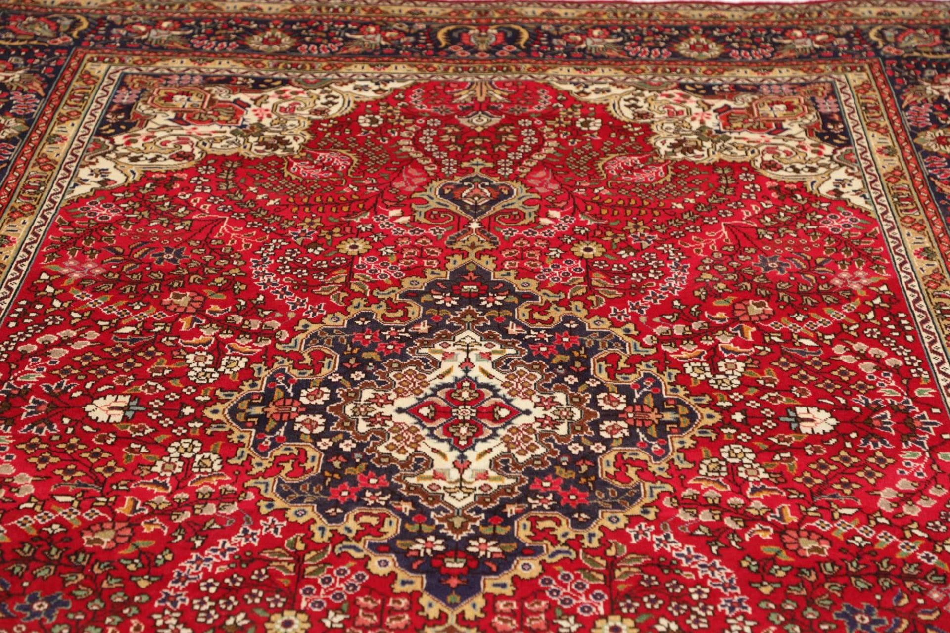 Täbriz Perserteppich 203 × 300 cm aus Wolle, handgeknüpft
