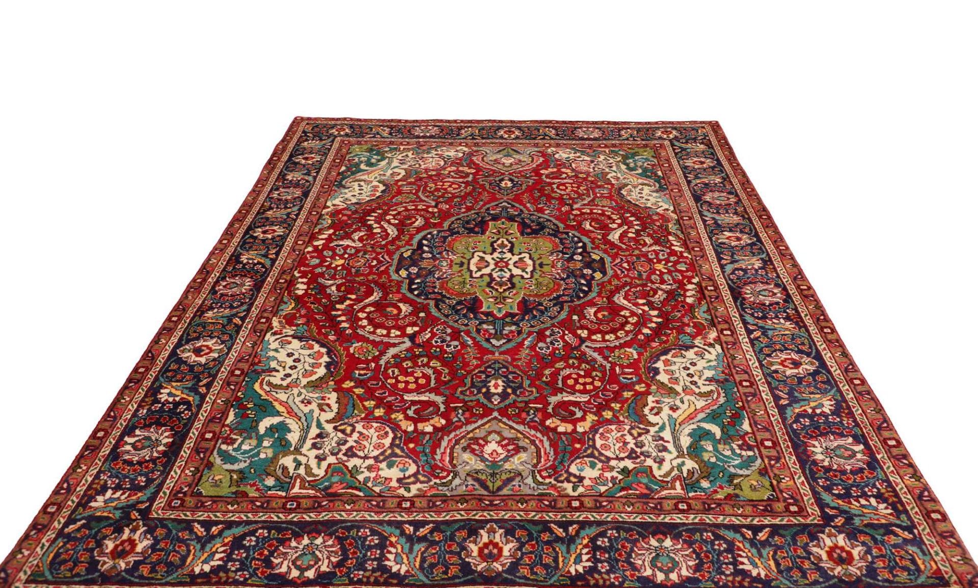 Täbriz Perserteppich aus Iran, 208 × 280 cm