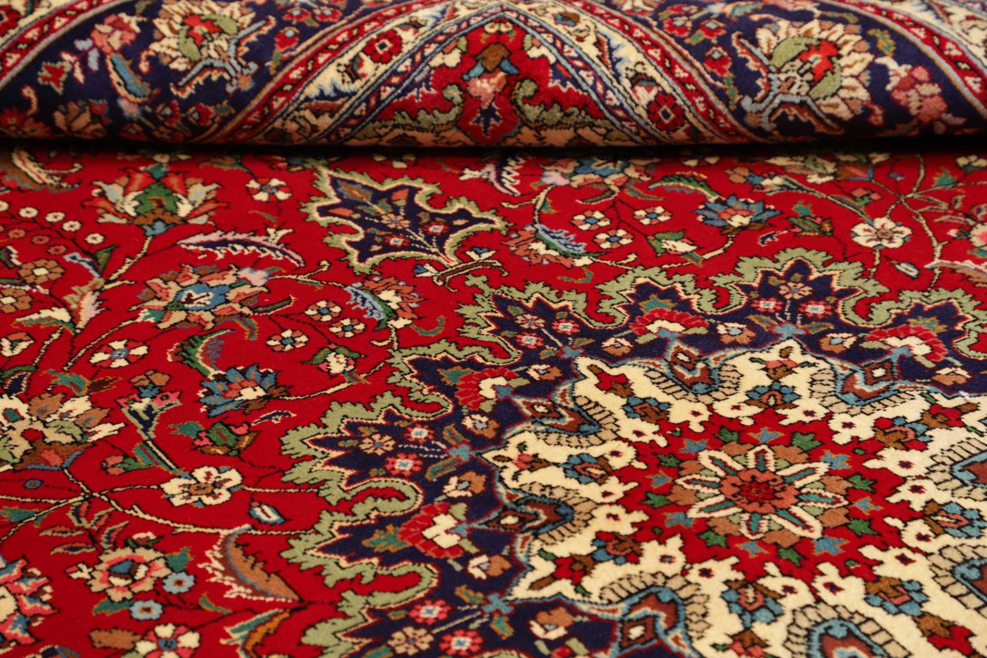 Täbriz Perserteppich aus Iran, 203 × 300 cm