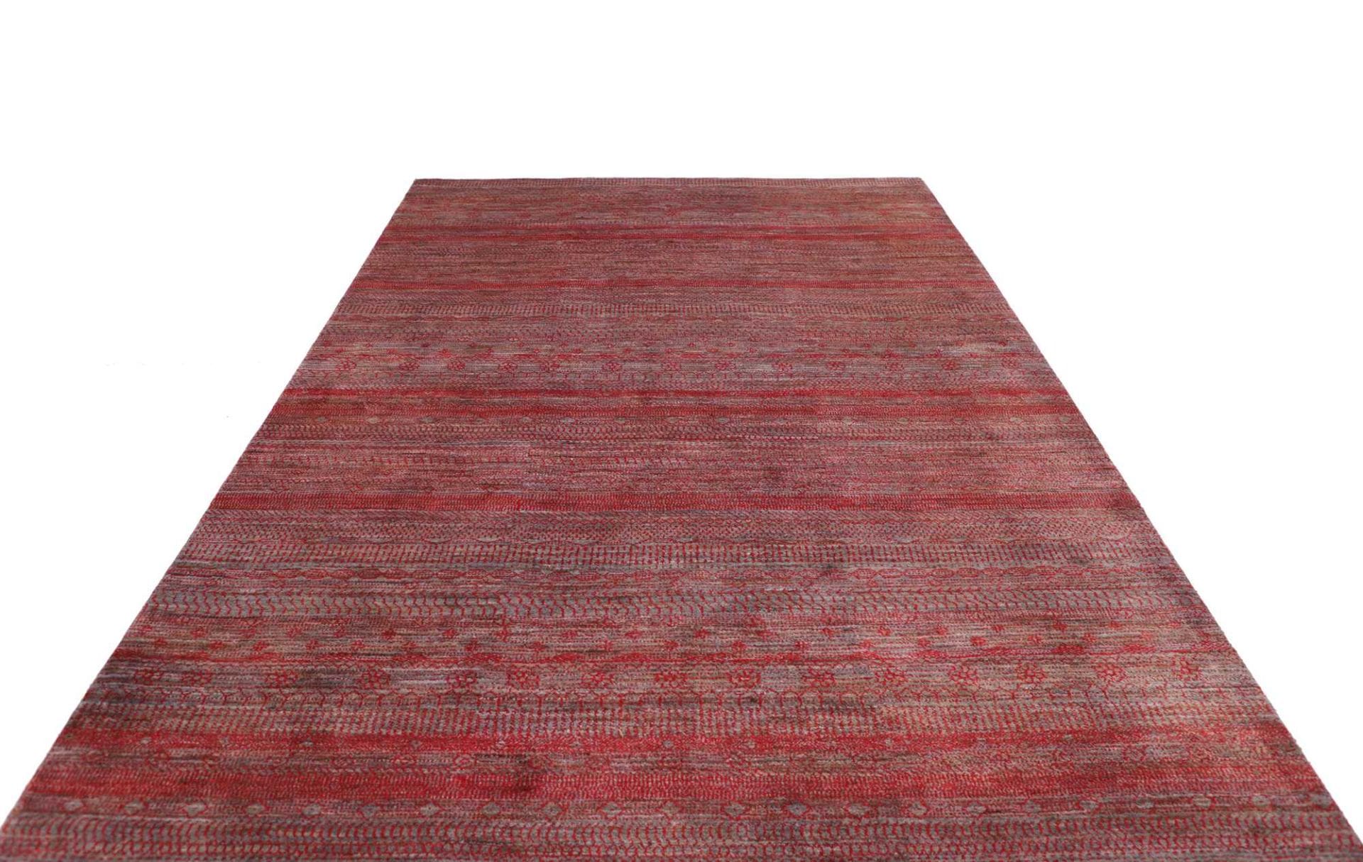 Handgeknüpfter Loribaft Orientteppich, 204 × 304 cm, Wolle