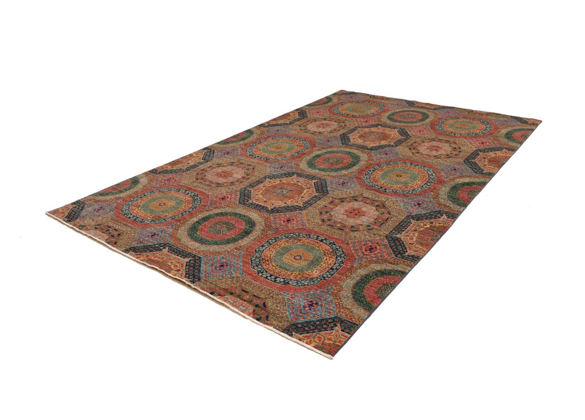 Mamluk Orientteppich aus Pakistan, 206 × 305 cm