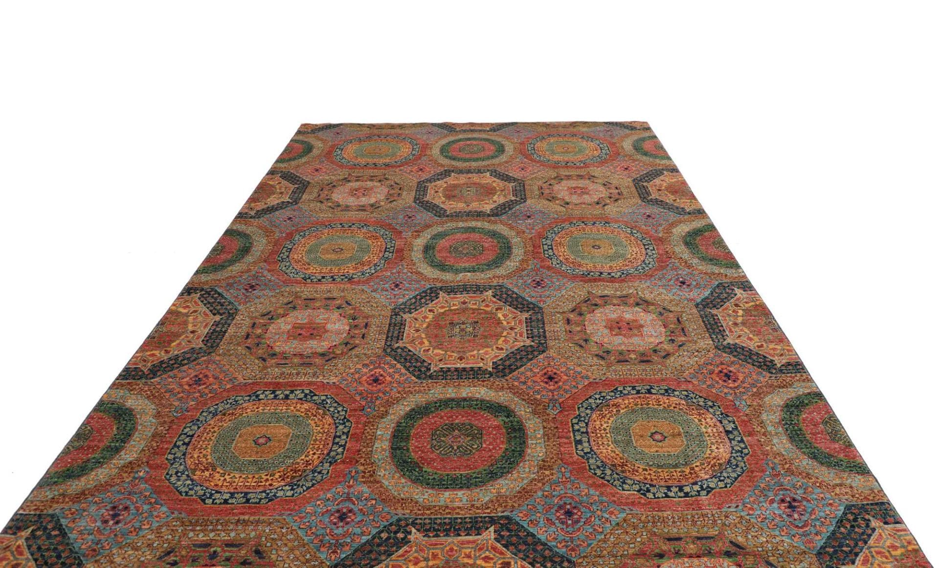 Mamluk Orientteppich aus Pakistan, 206 × 305 cm