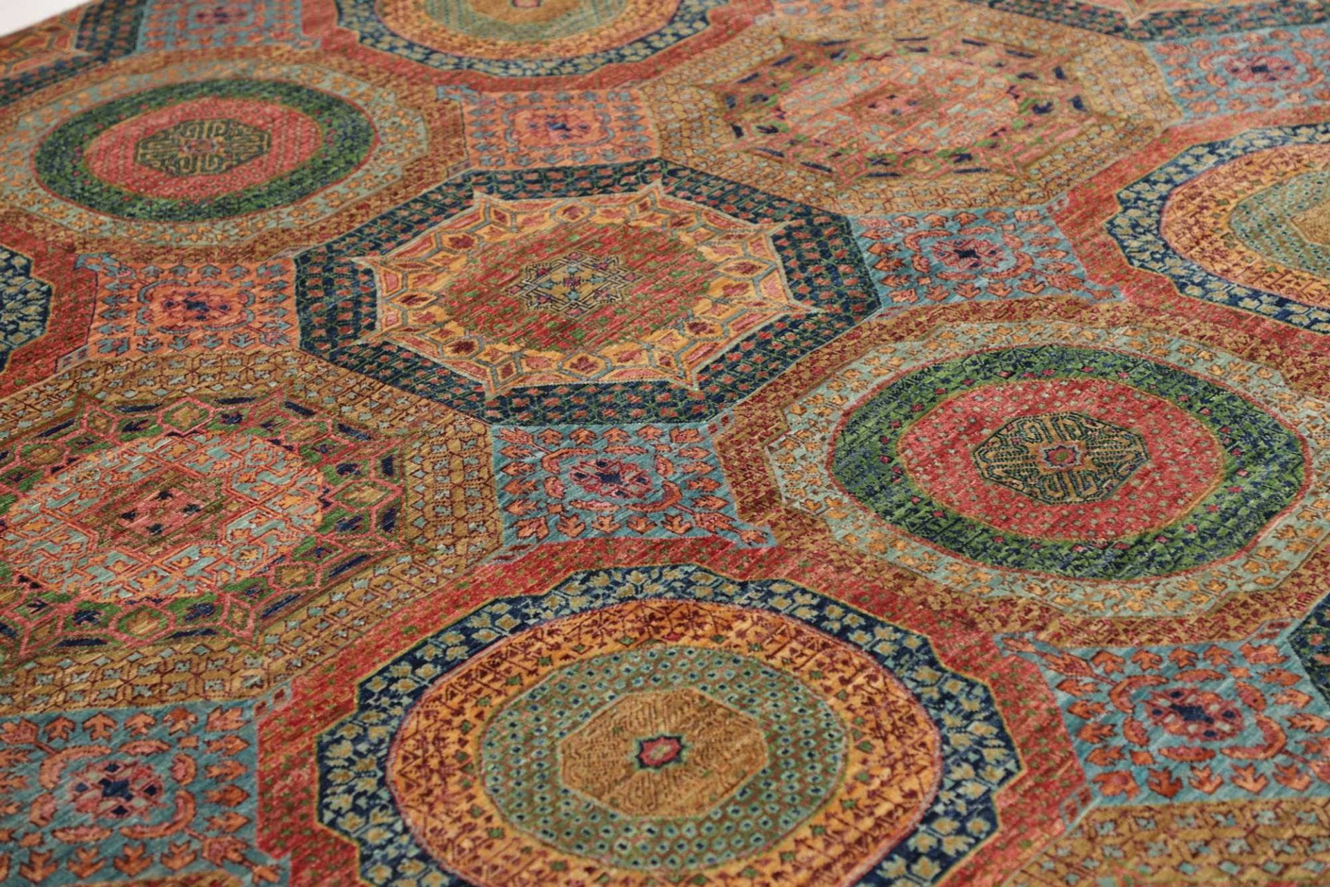 Mamluk Orientteppich aus Pakistan, 206 × 305 cm