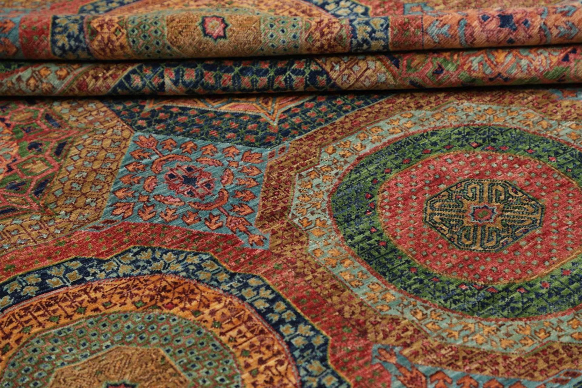 Mamluk Orientteppich aus Pakistan, 206 × 305 cm
