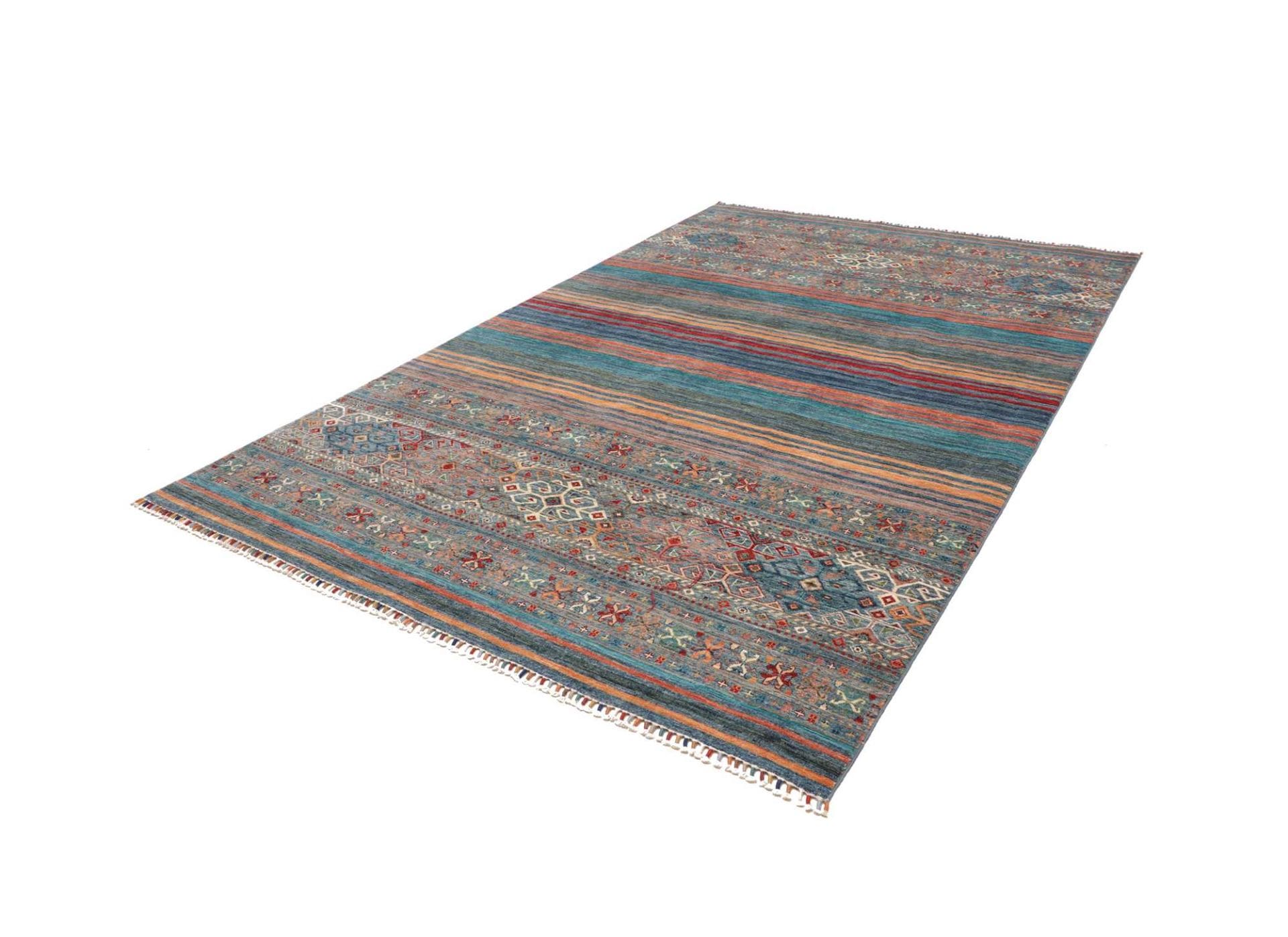 Samarkand Orientteppich aus Pakistan, 206 × 295 cm
