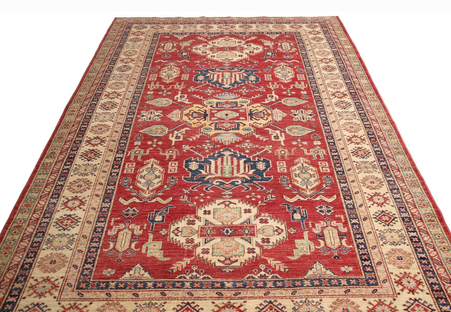 Kazak Orientteppich aus Pakistan, 205 × 290 cm