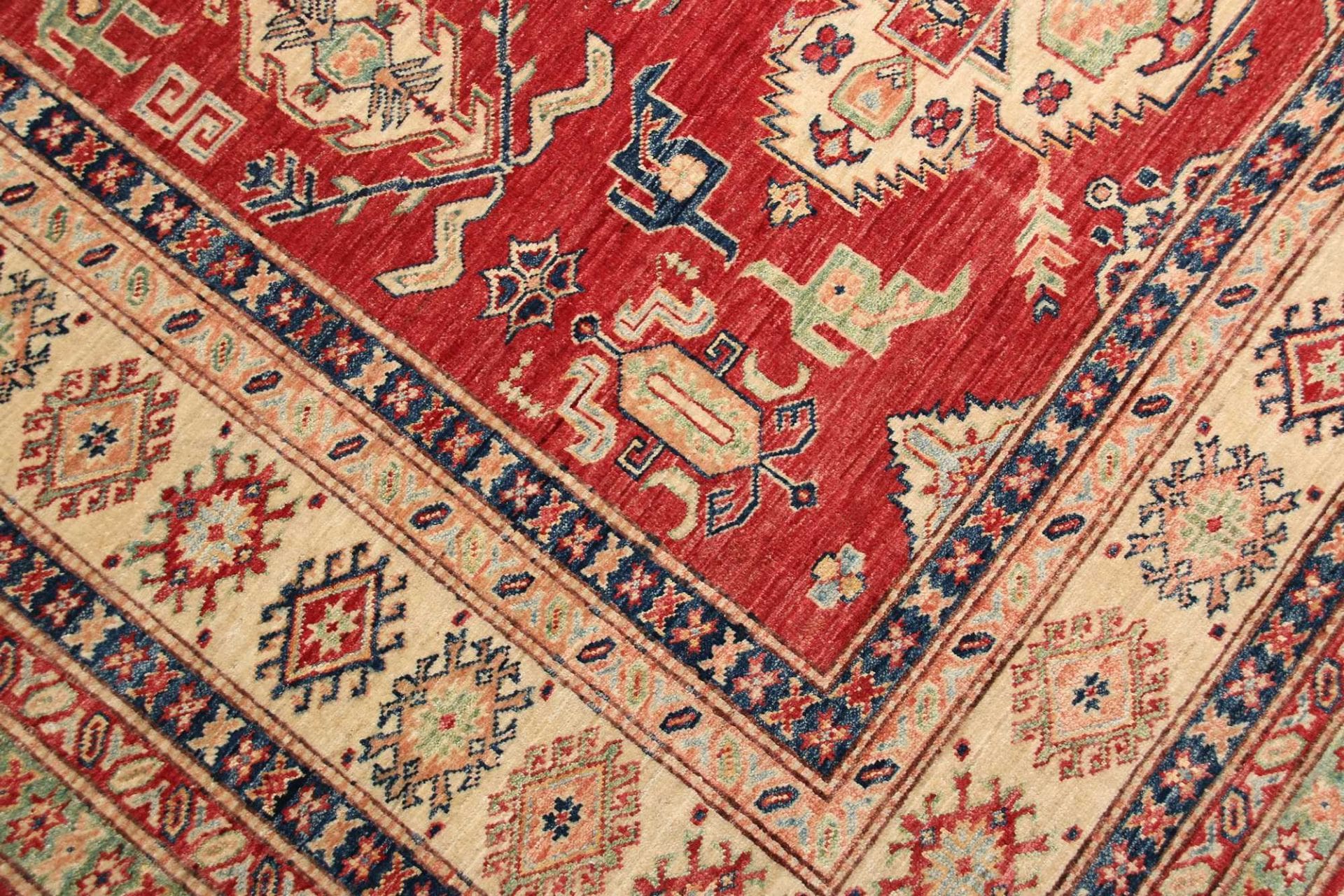 Kazak Orientteppich aus Pakistan, 205 × 290 cm