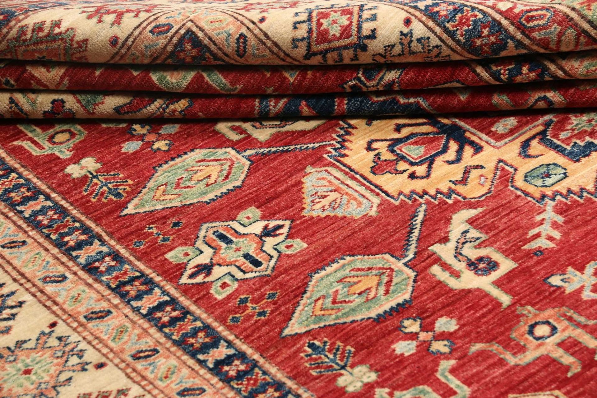 Kazak Orientteppich aus Pakistan, 205 × 290 cm