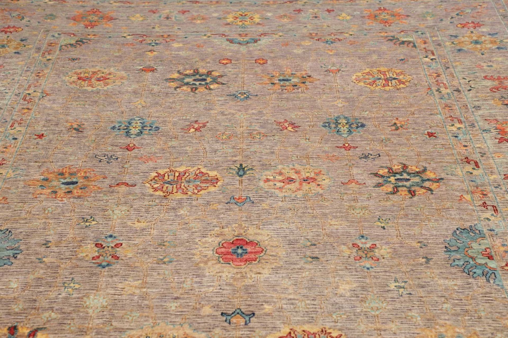 Handgeknüpfter Ziegler Orientteppich, 202 × 290 cm, Wolle