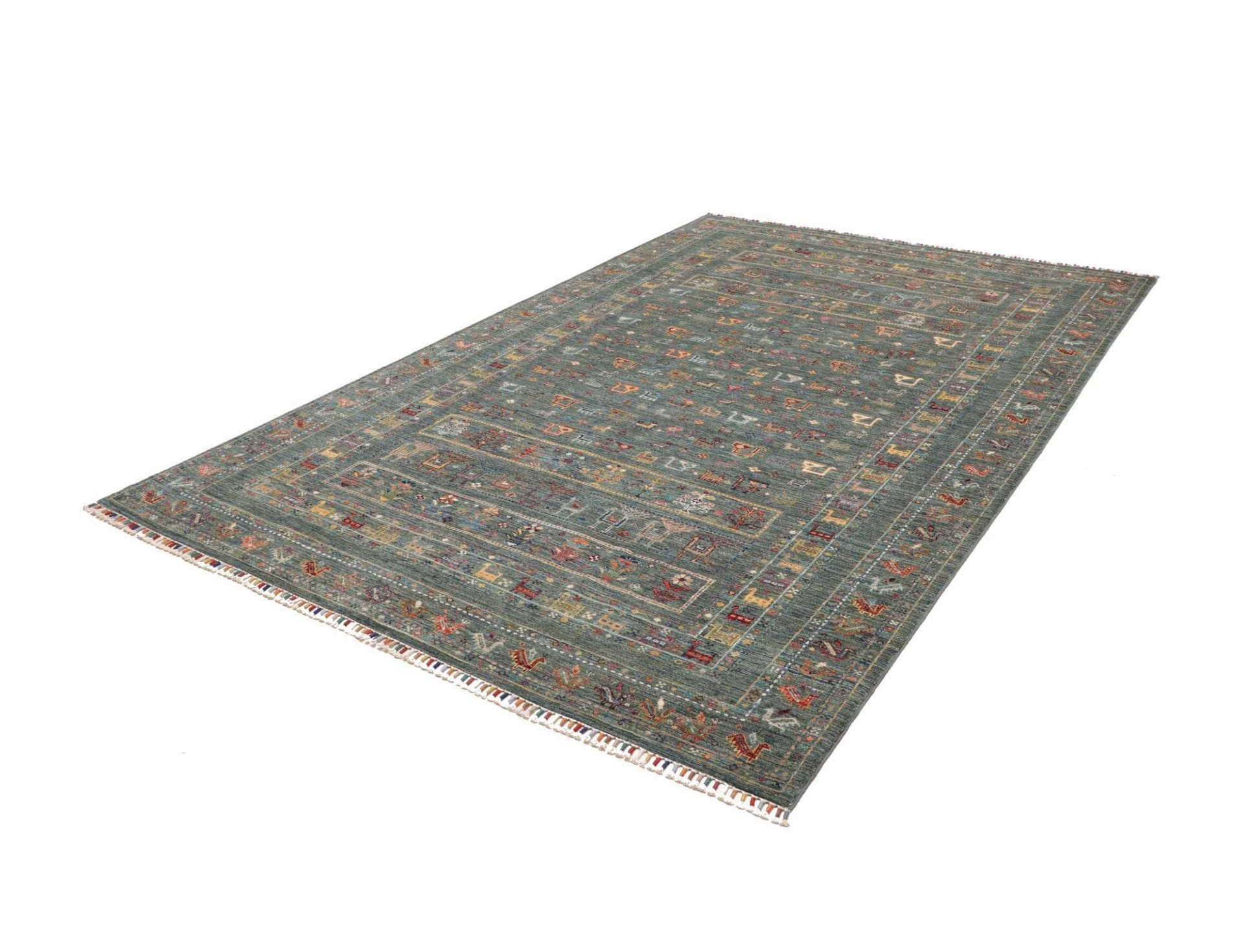 Samarkand Orientteppich 200 × 285 cm aus Wolle, handgeknüpft