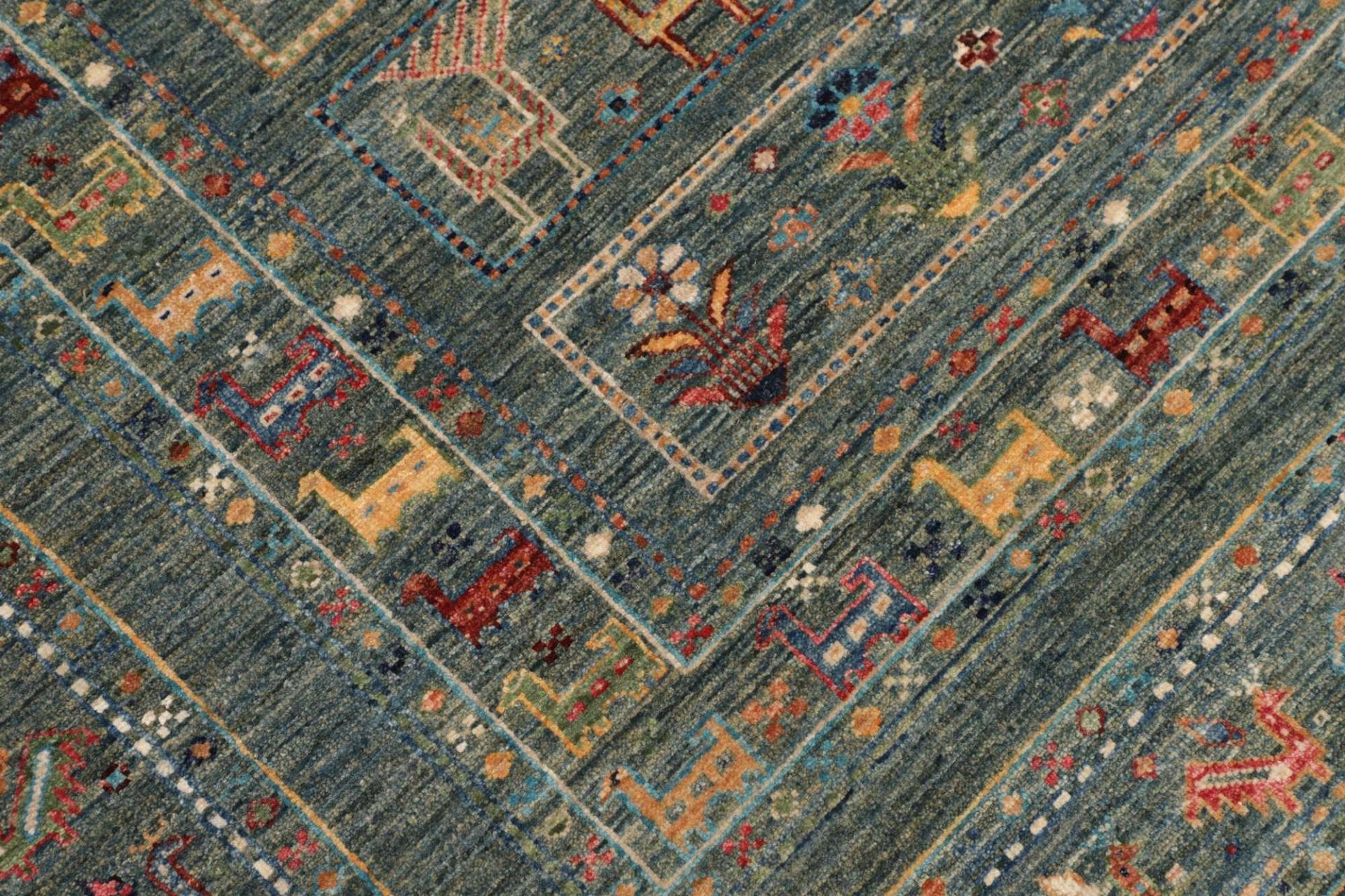 Samarkand Orientteppich 200 × 285 cm aus Wolle, handgeknüpft