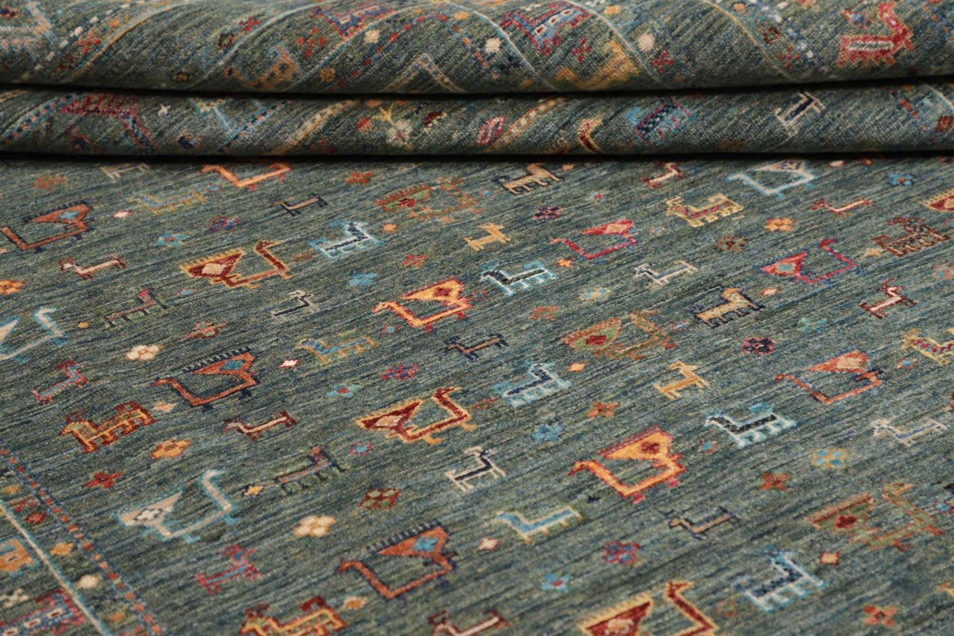 Samarkand Orientteppich 200 × 285 cm aus Wolle, handgeknüpft