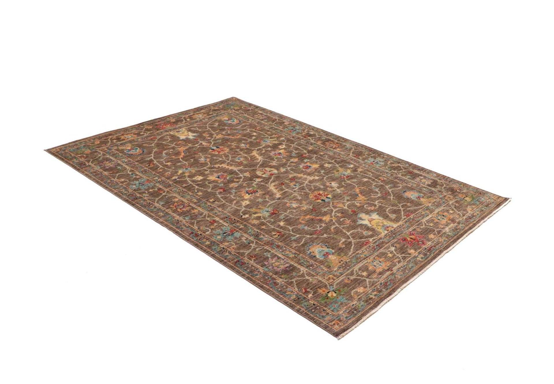Handgeknüpfter Ziegler Orientteppich, 172 × 241 cm, Wolle