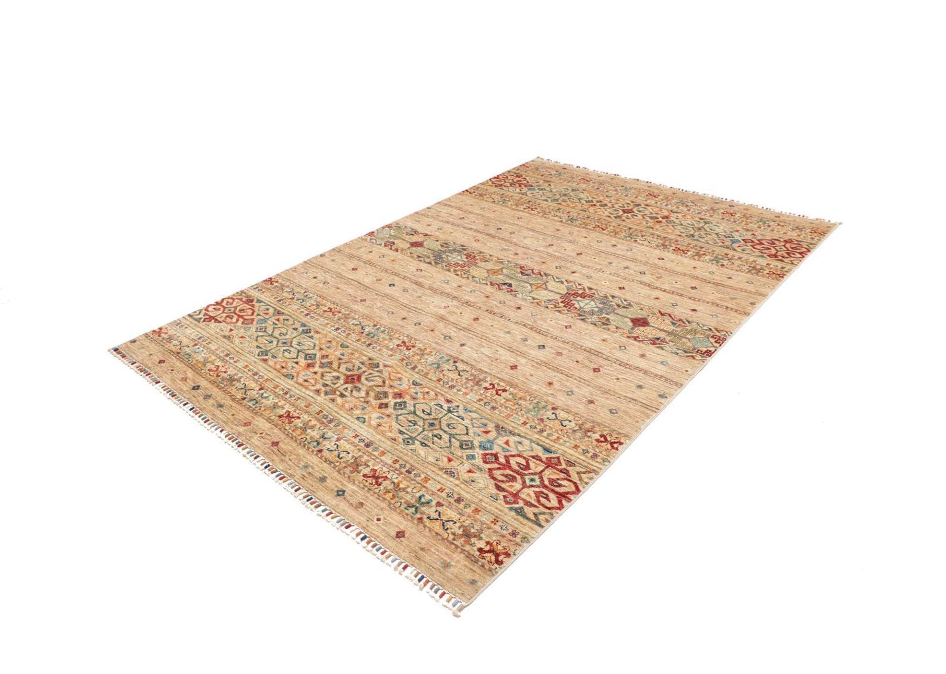 Handgeknüpfter Samarkand Orientteppich 176 × 246 cm
