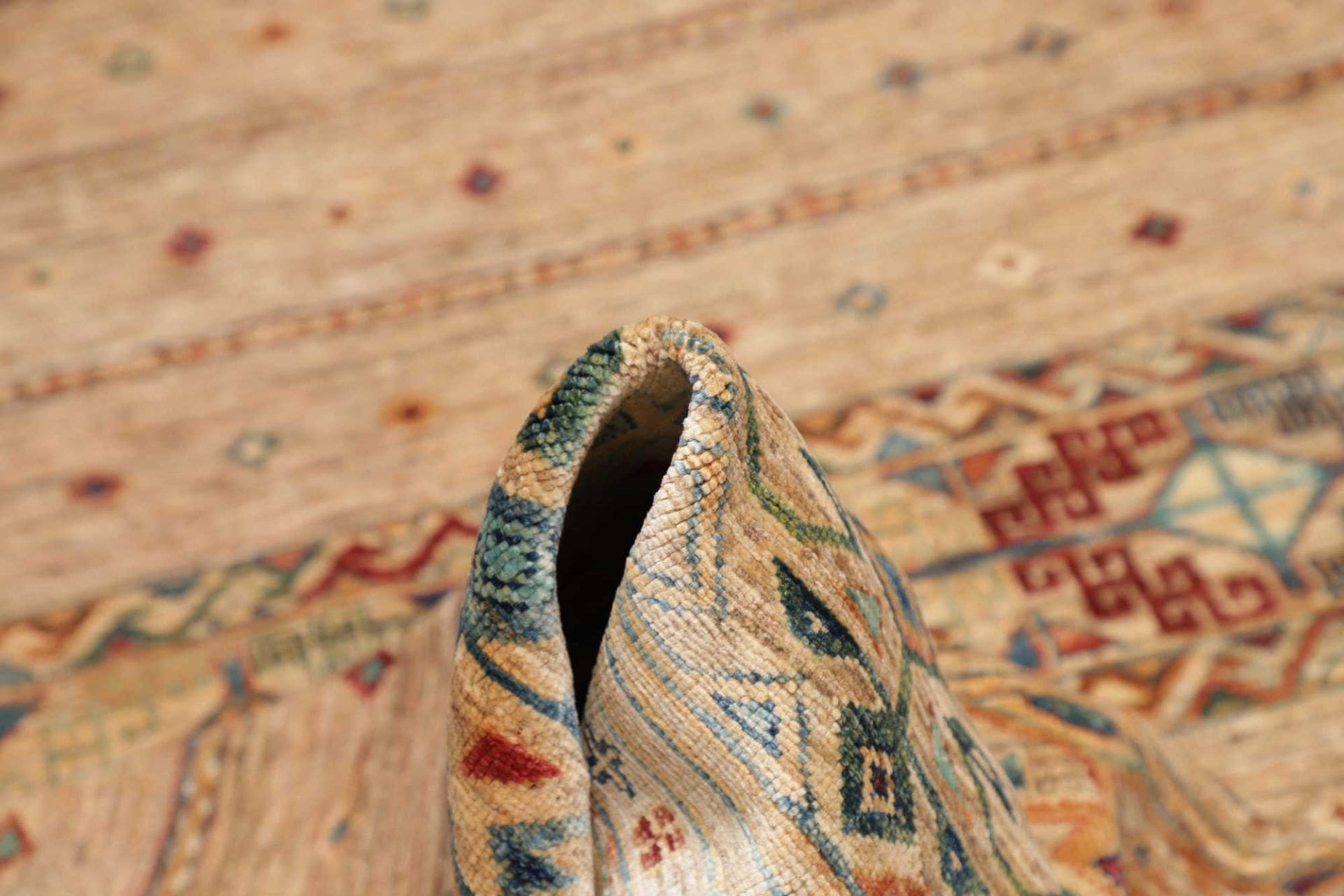 Handgeknüpfter Samarkand Orientteppich 176 × 246 cm
